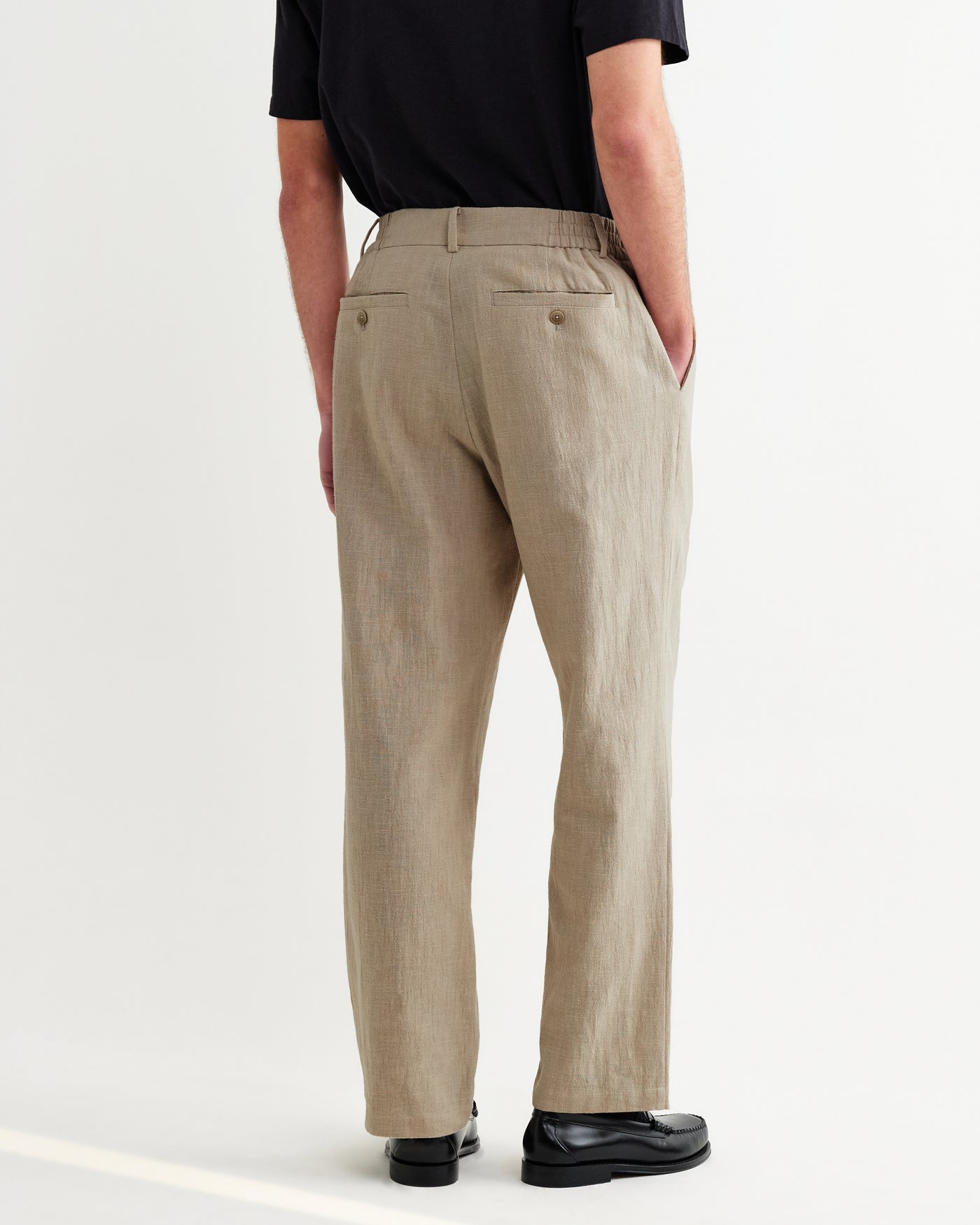 Bayham Trouser in Cotton Linen Natural