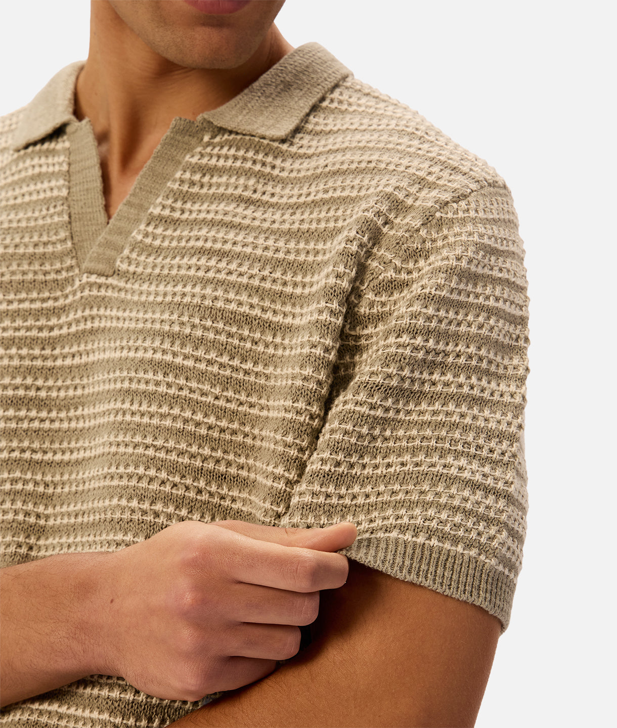 The Matera Polo Olive/Stone