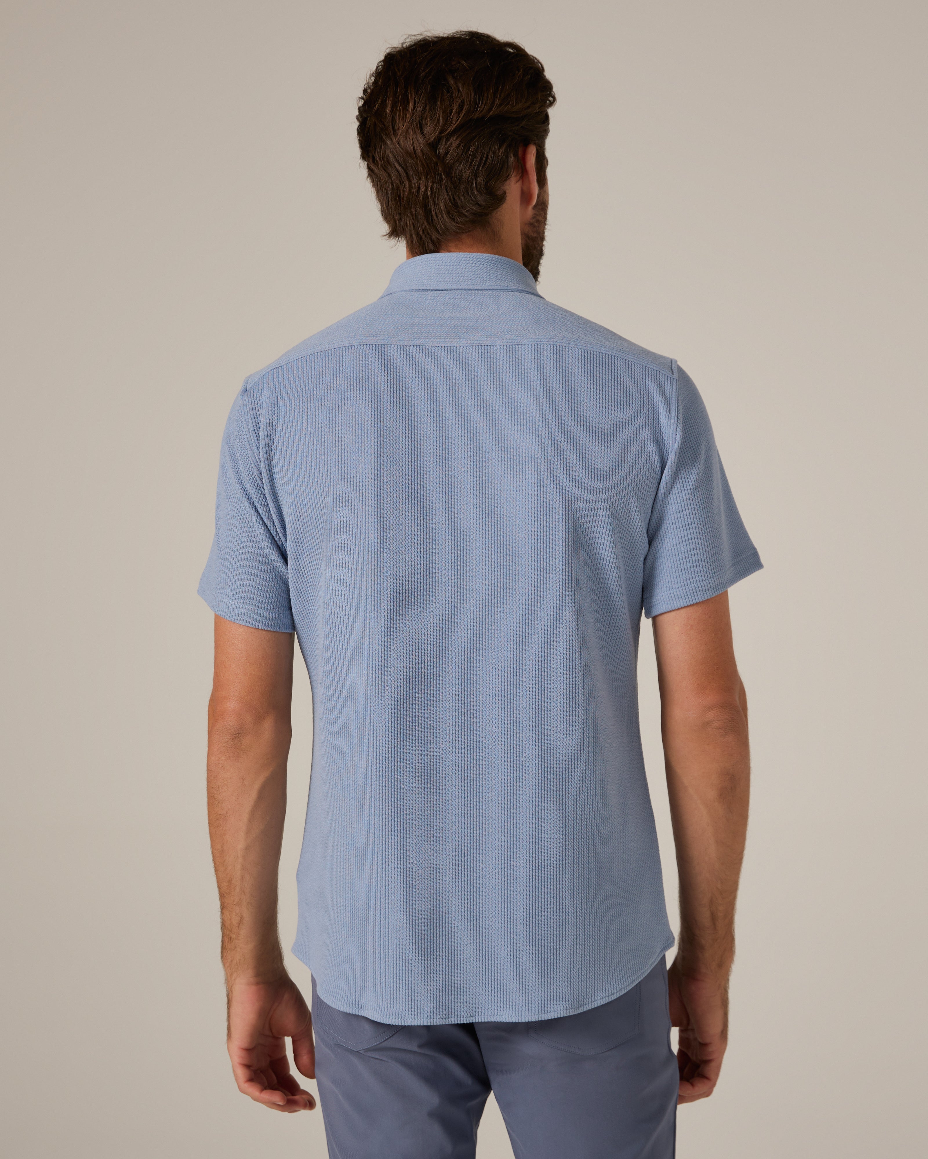 Levine Short Sleeve Shirt Thundercloud