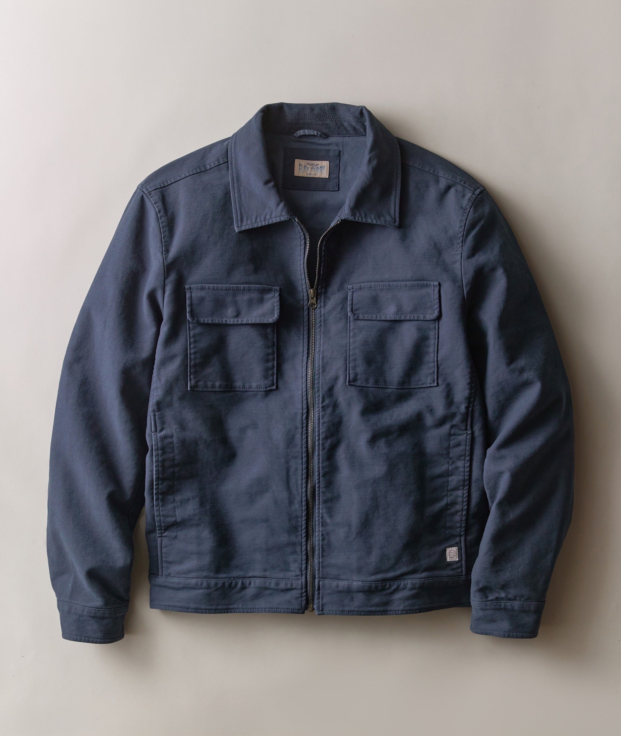 Flex Terry Traveler Jacket Navy