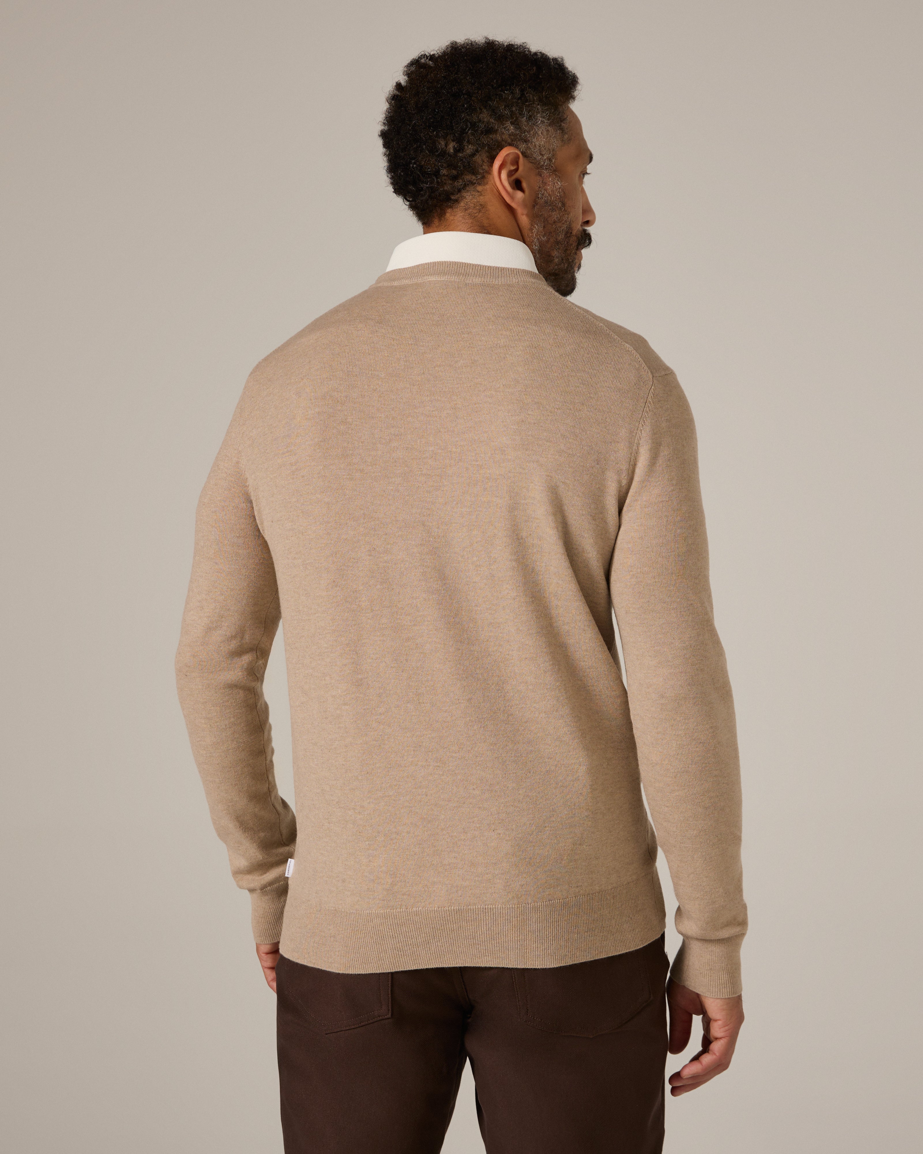 Alcott Crewneck Sweater Tan