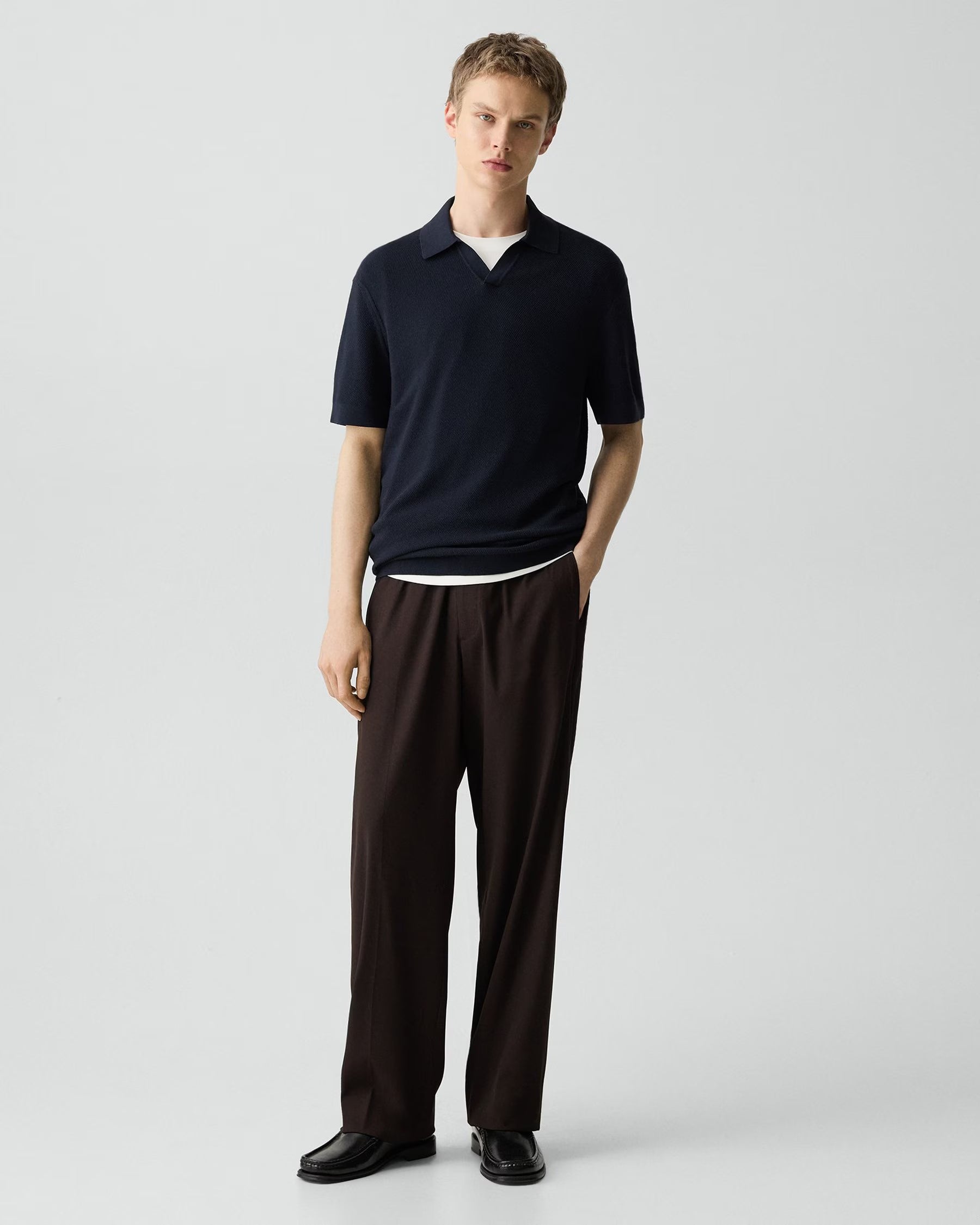 Brenan Polo in Light Bilen Dark Eclipse