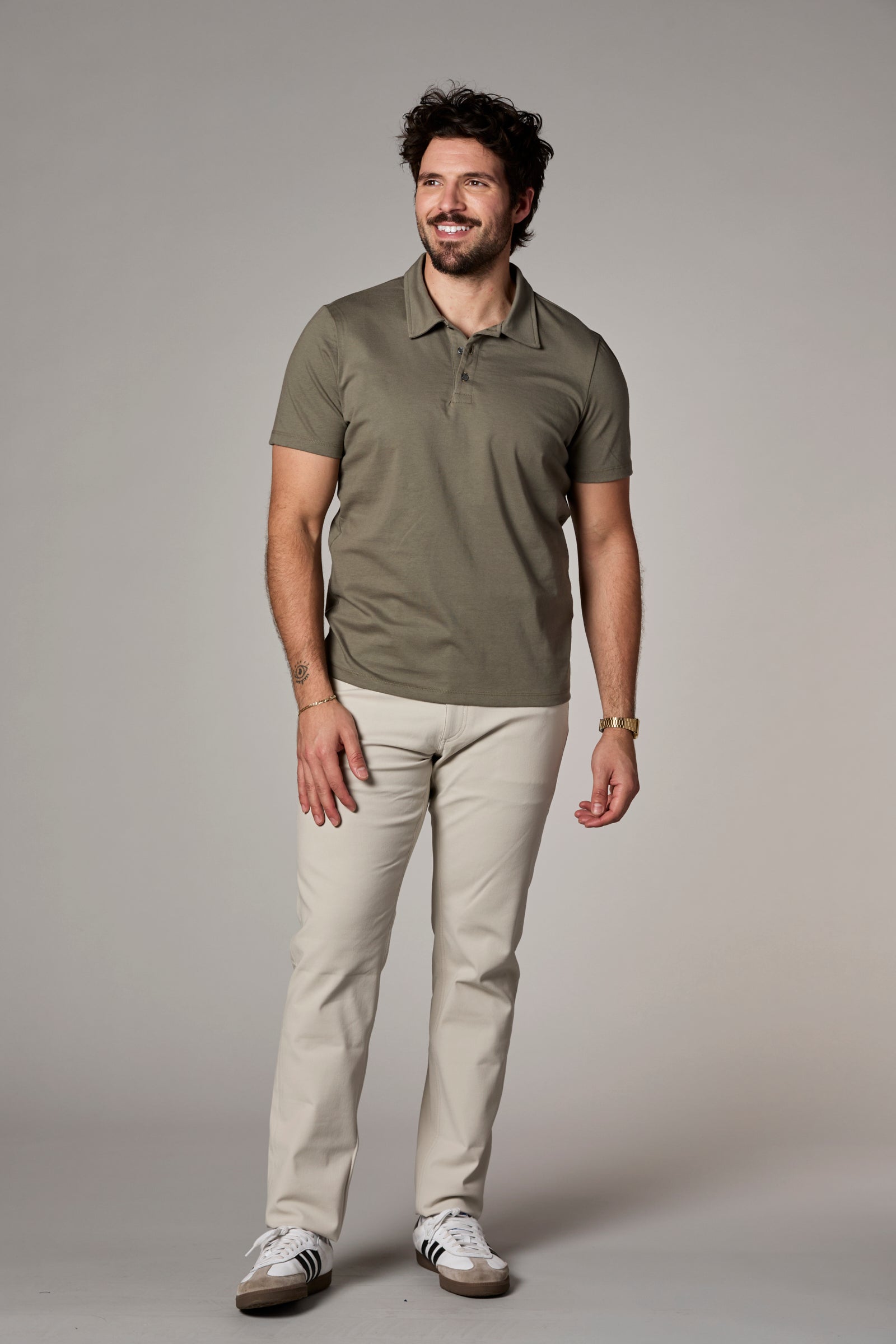The Easton Polo Covert Green