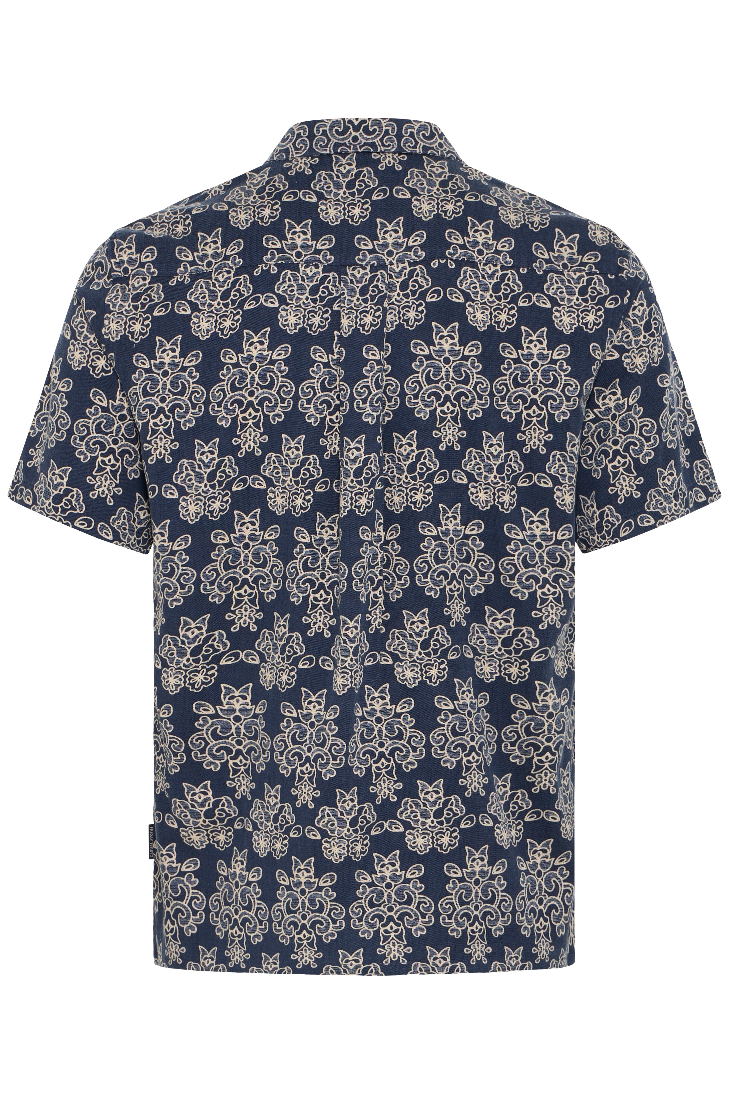 Lindahl AOP Resort Shirt Navy Blazer