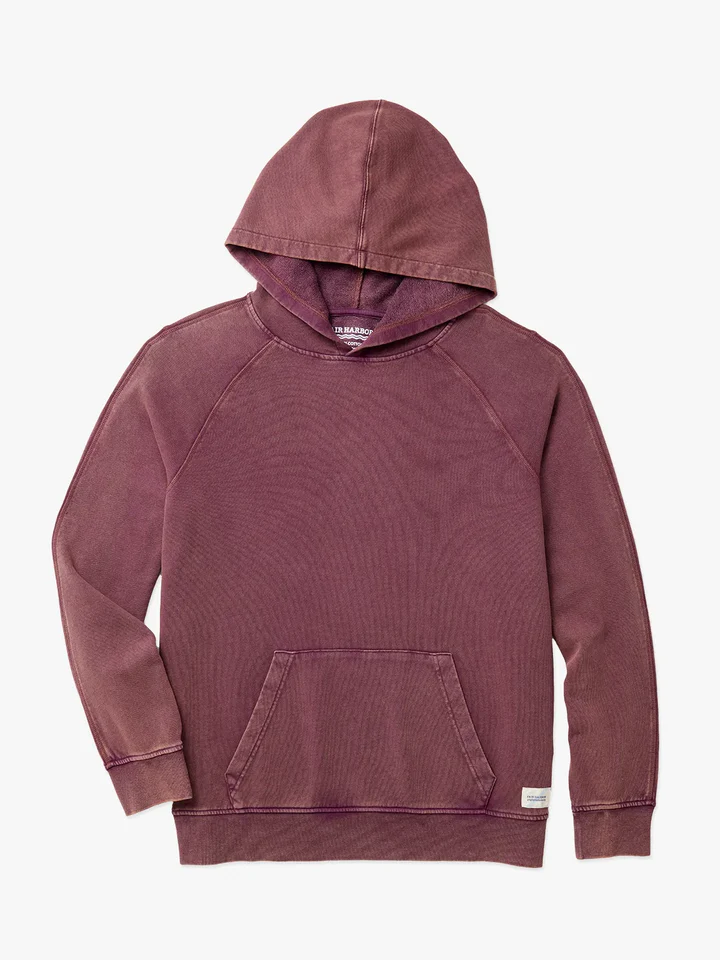 Saltaire Hoodie II Burgundy