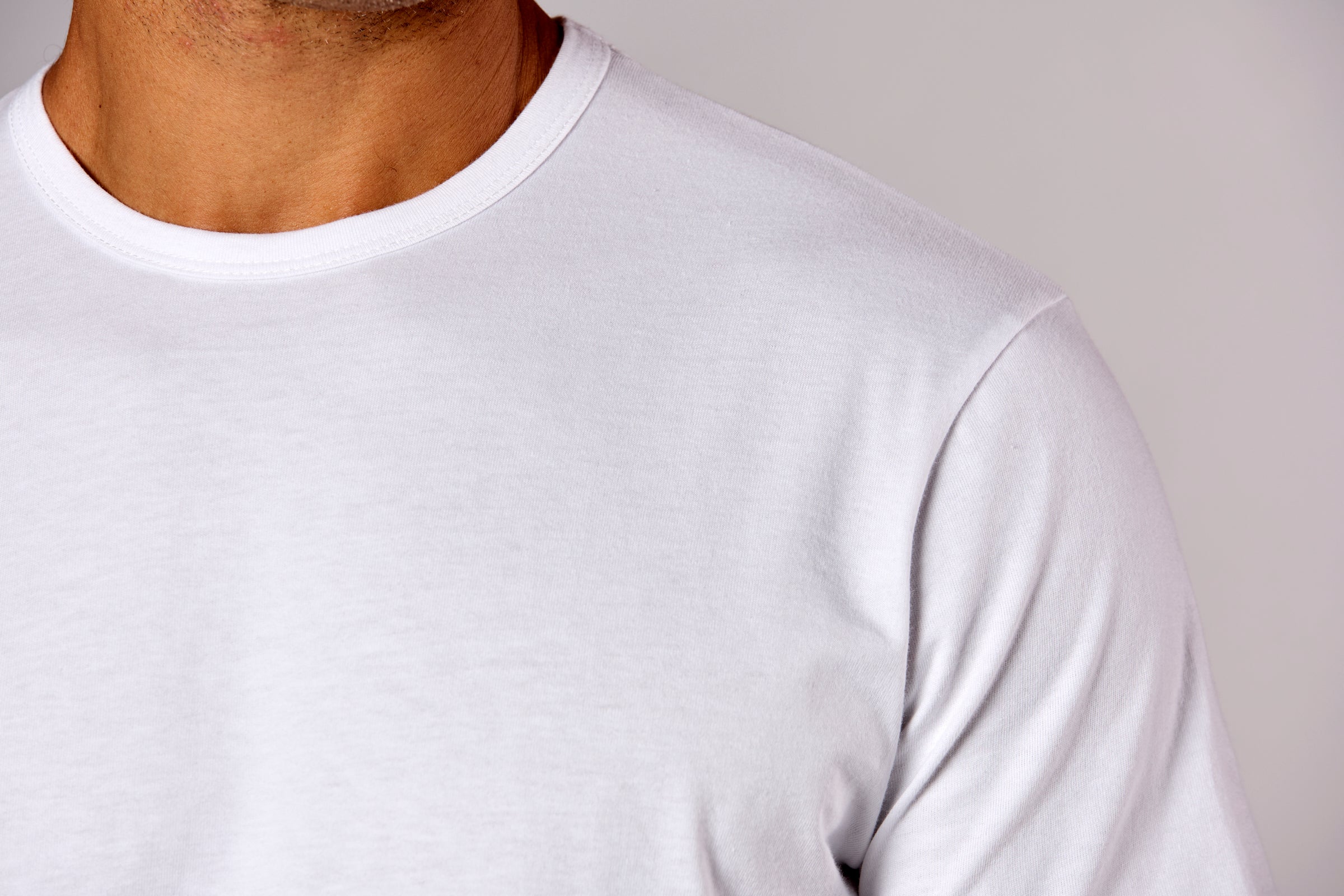 The Hudson Crew Tee in Heavy Cotton Jersey White