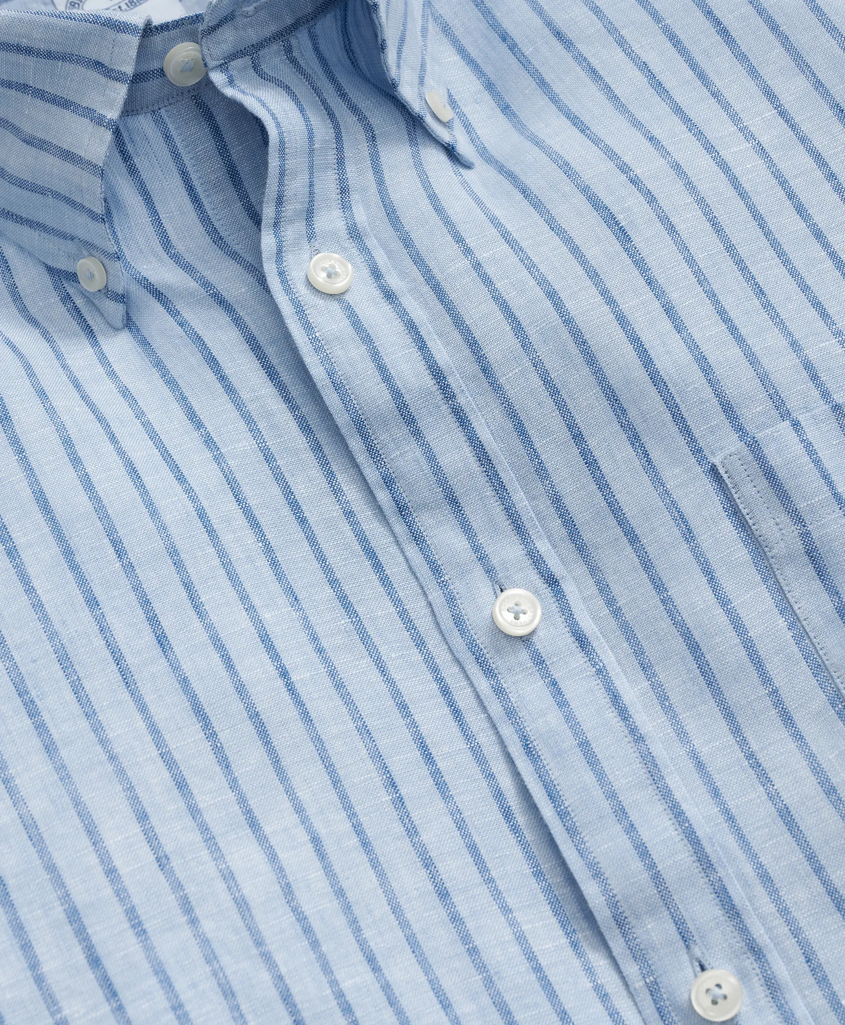 SPT ML Linen Novelty Long Sleeve Regular Blues STP