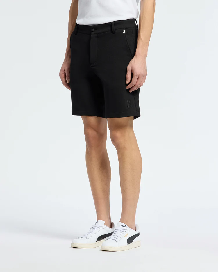 Shiro Knit Honeycomb Short Black