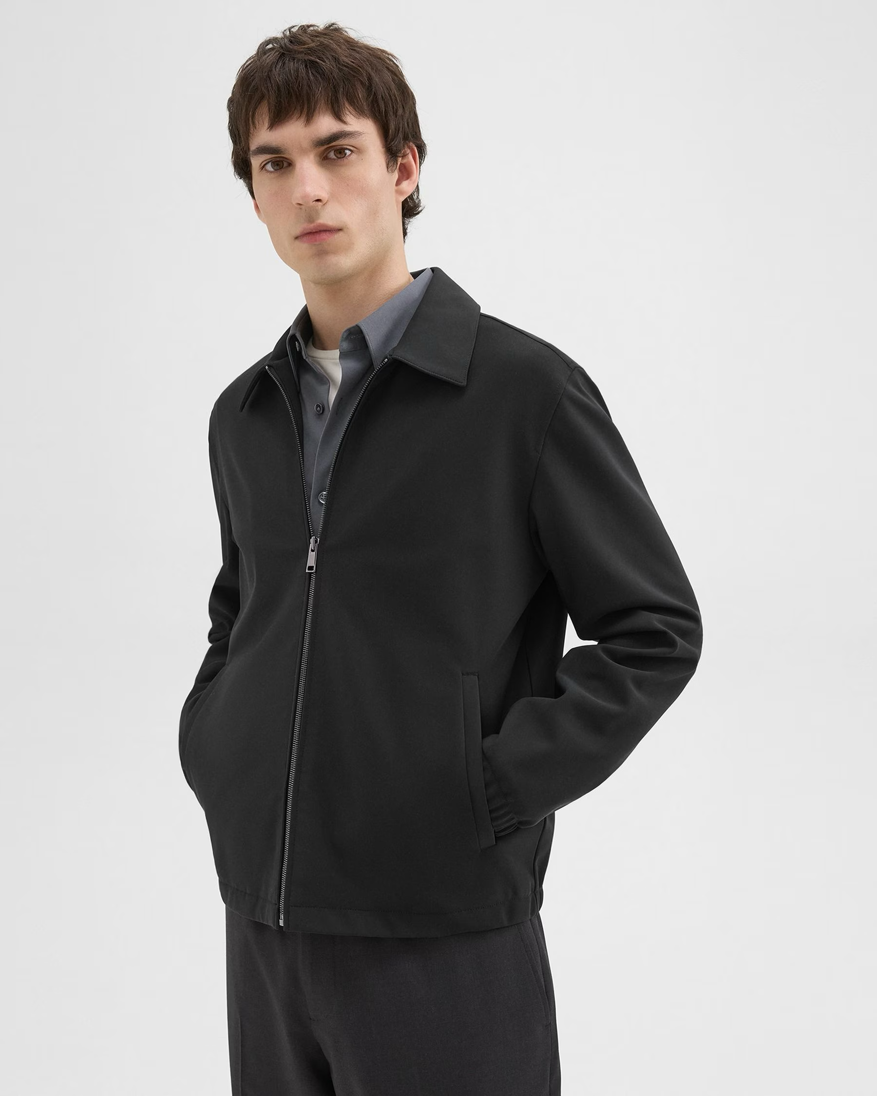 Brody Jacket in Precision Ponte