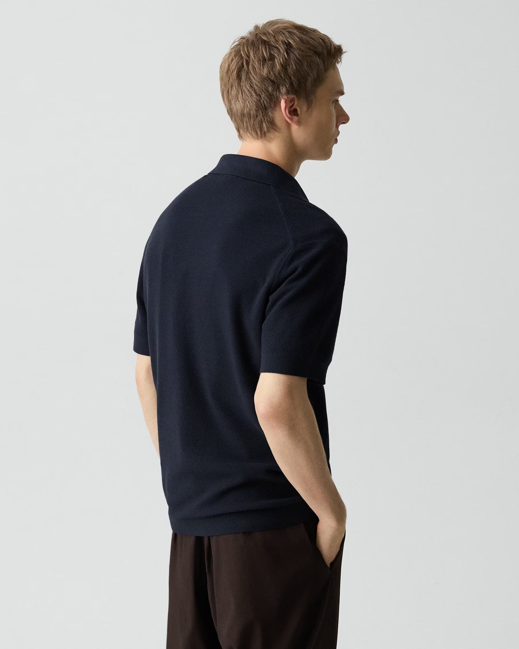 Brenan Polo in Light Bilen Dark Eclipse