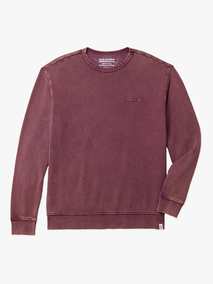 Saltaire Crewneck II Burgundy