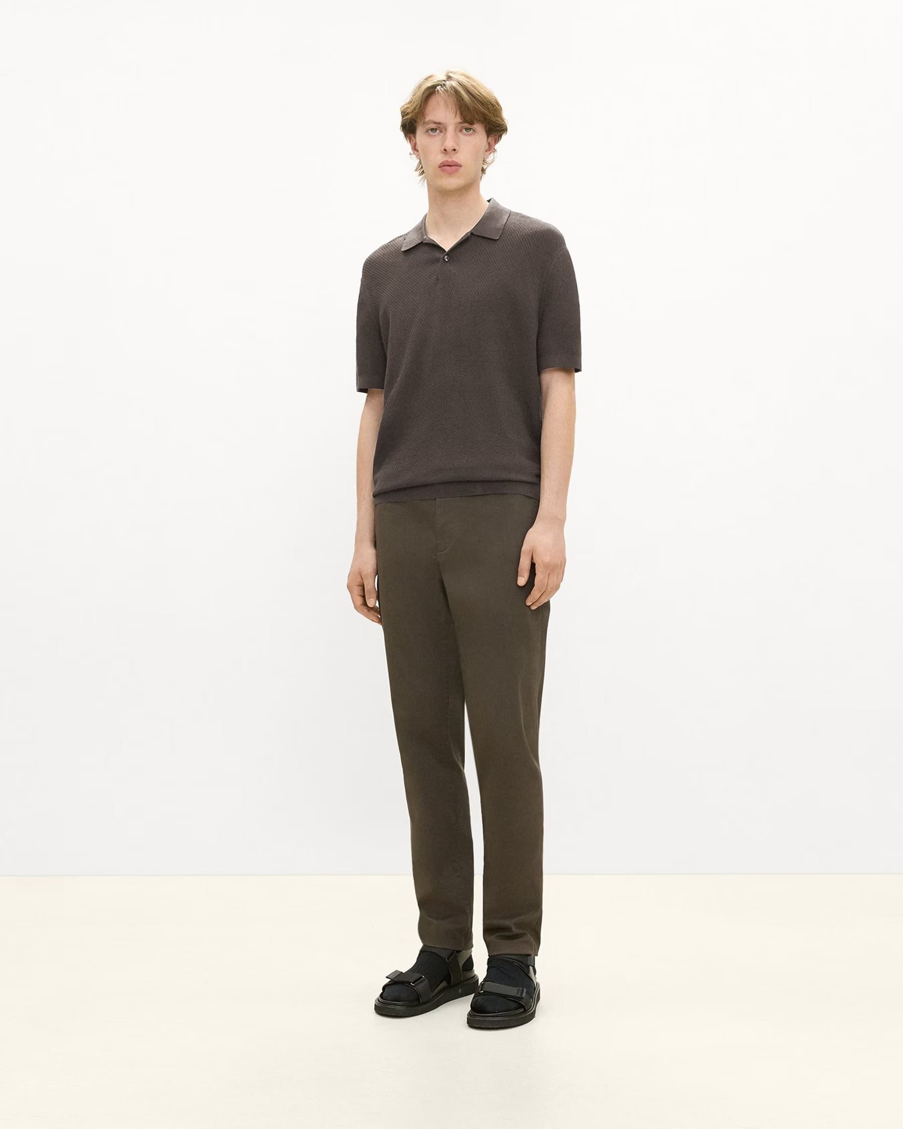 Soris Polo in Light Bilen Classic Brown