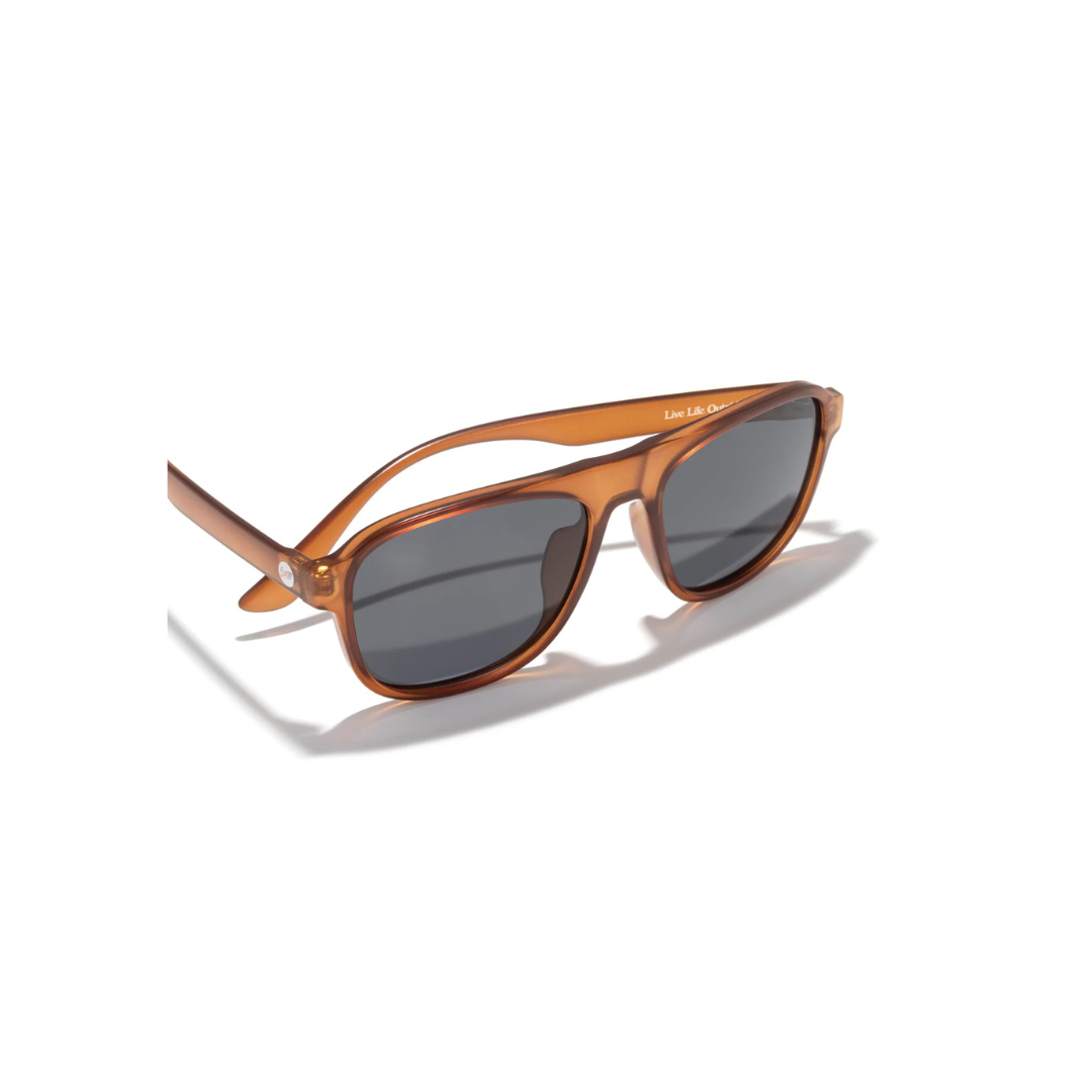 Shoreline Polarized Sunglasses - Rust Slate