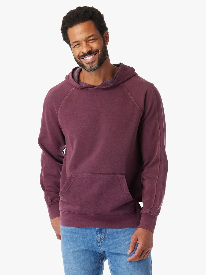 Saltaire Hoodie II Burgundy