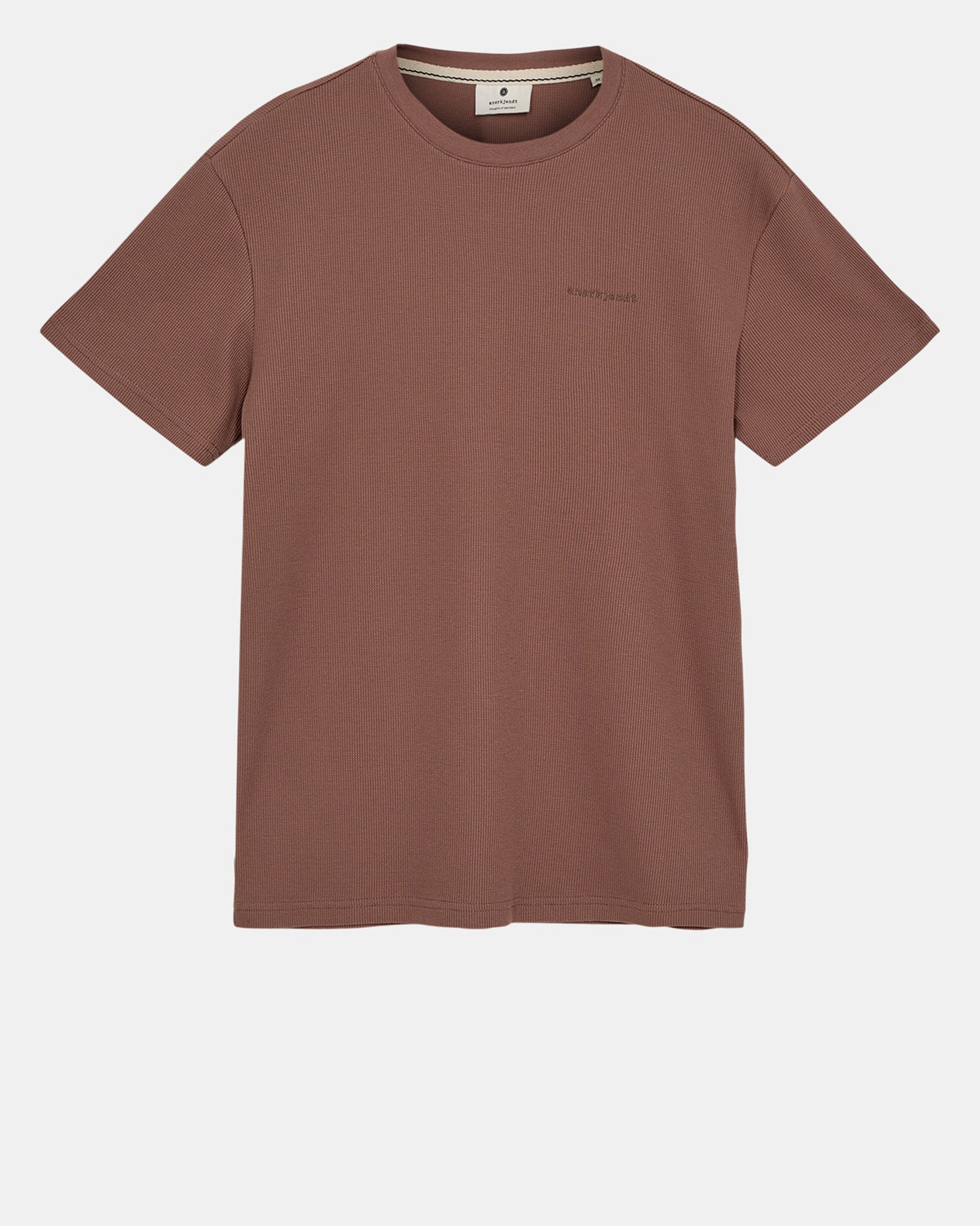 Akkikki Waffle Tee Cognac