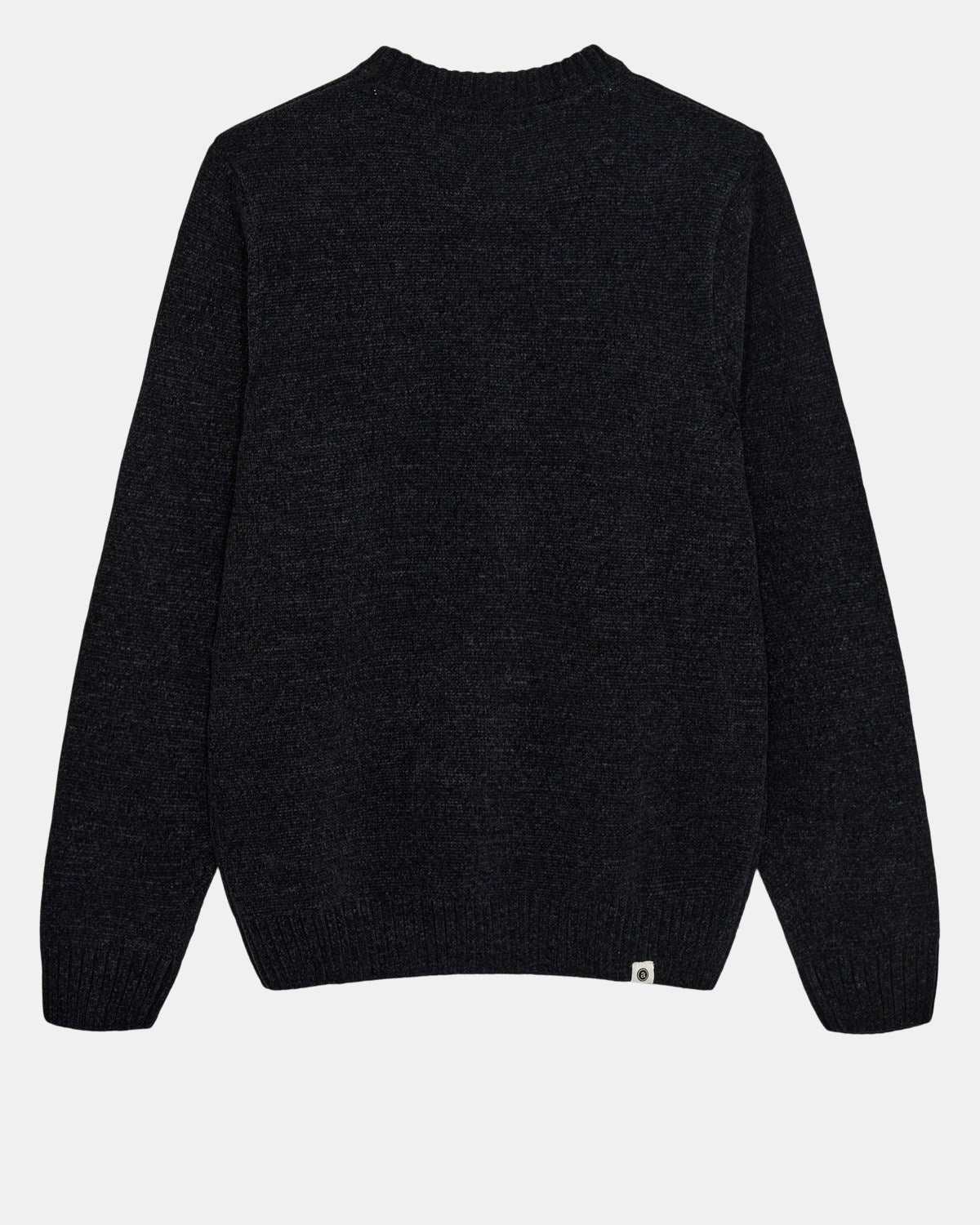 Aksune Chenille Knit Sweater, Caviar