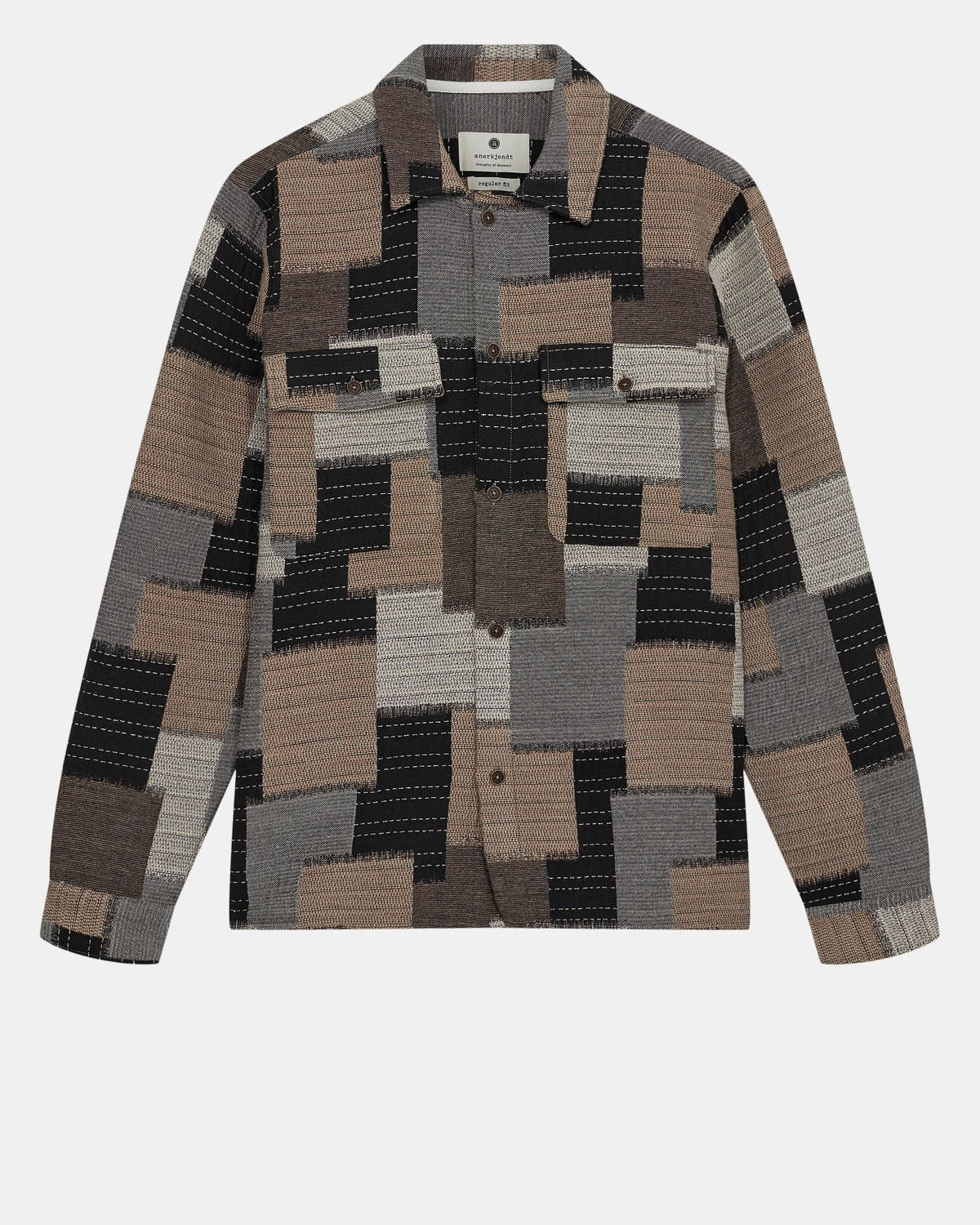 Akoscar Patchwork Overshirt