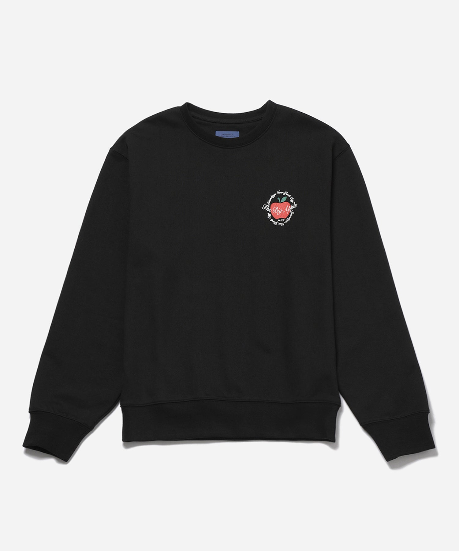 Bowery The Big Apple Crewneck Black