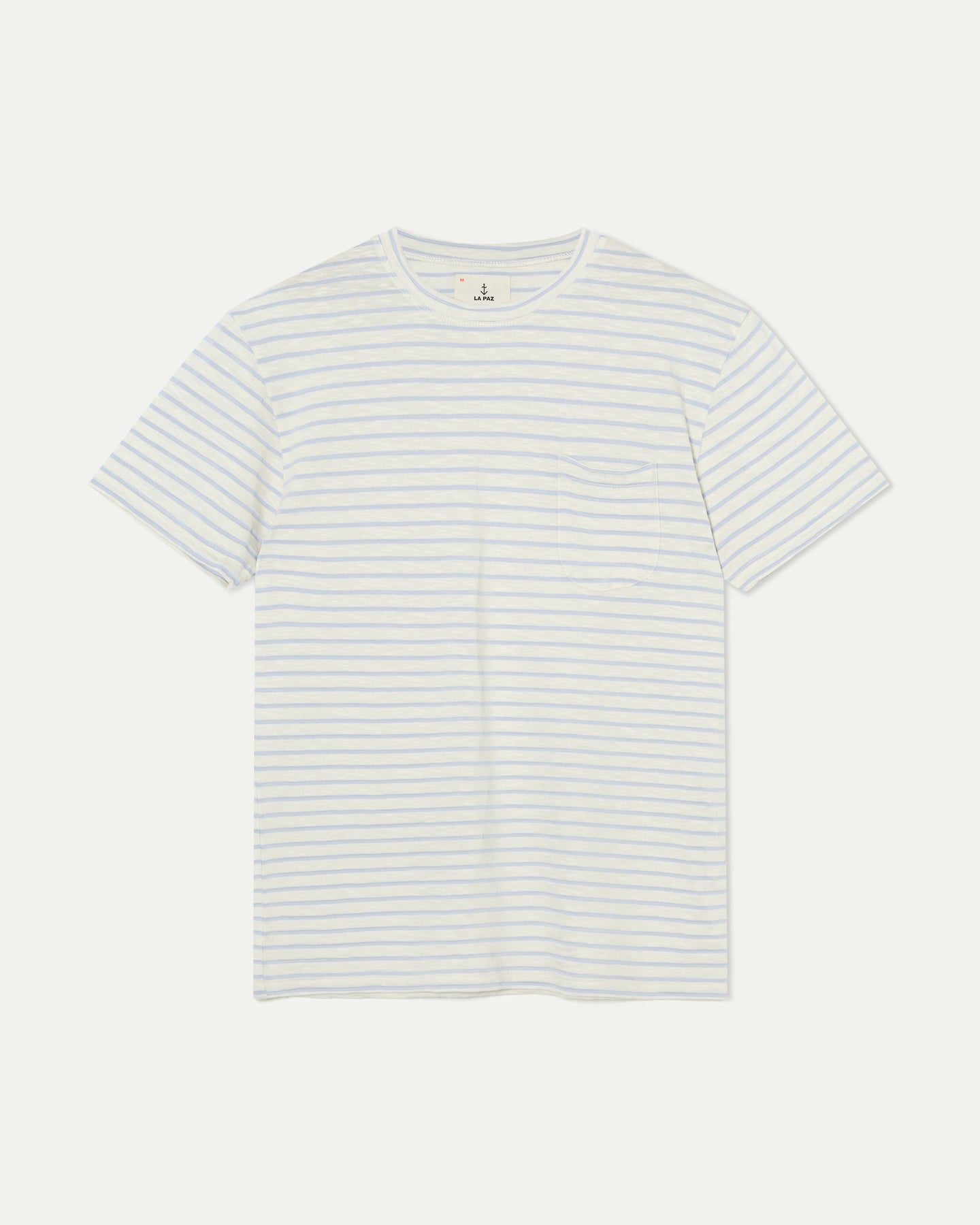 Print Pocket T-Shirt Heather Stripes