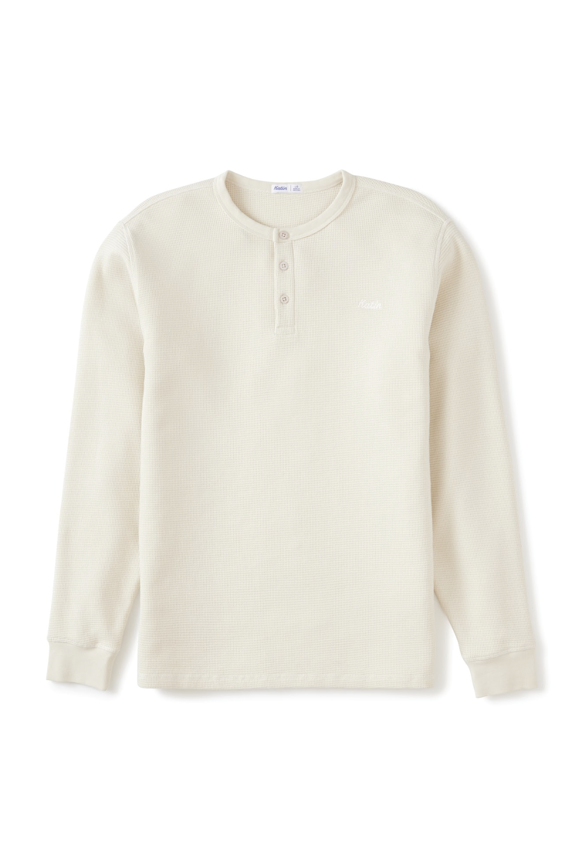 Mesa Thermal Henley Vintage White