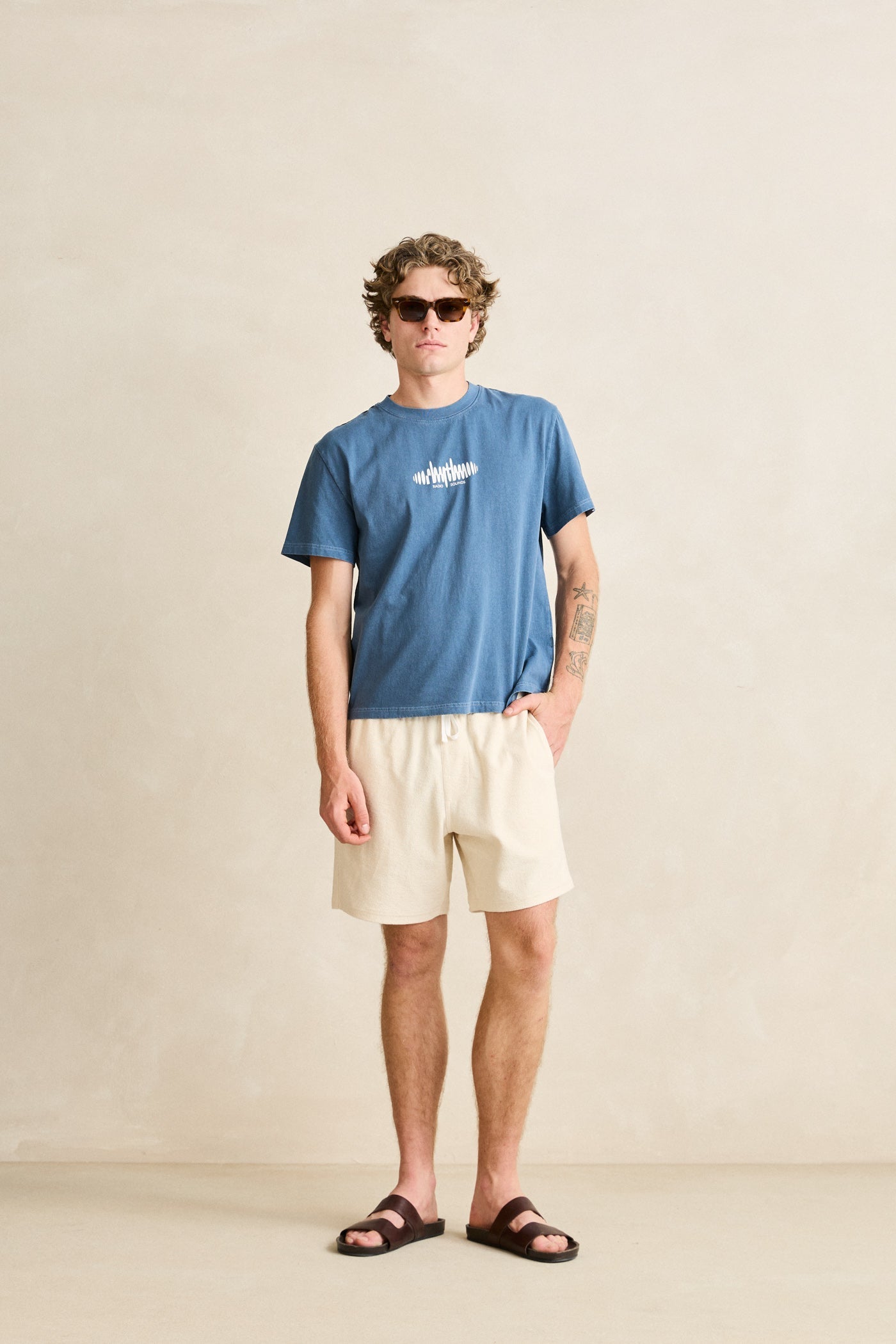 Reverse Terry Jam Short Natural