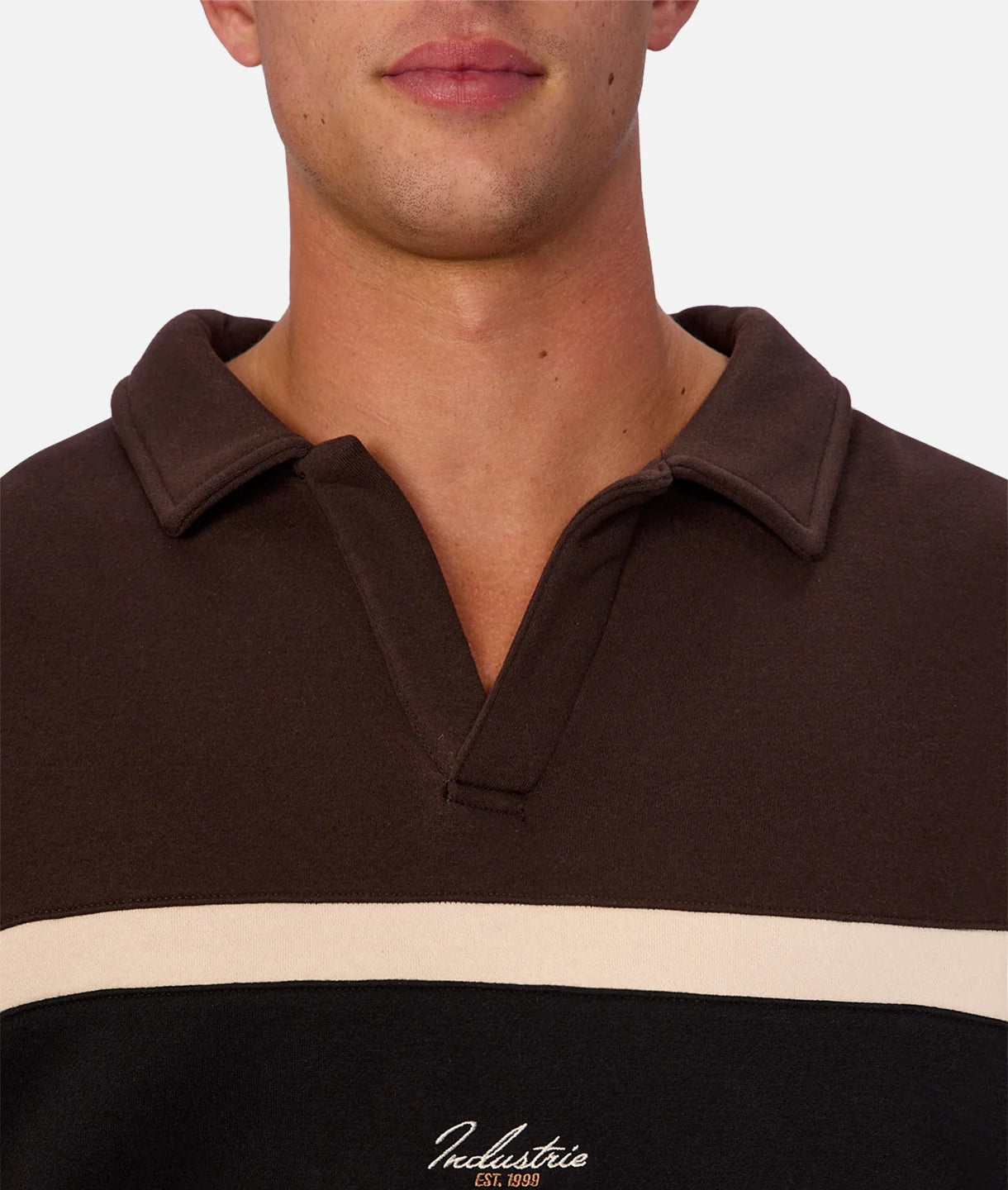 The Eastbourne Track Top Brown Combo