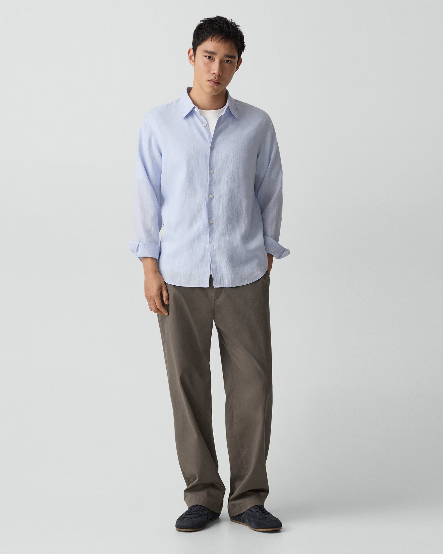 Irving Relaxed Long Sleeve Shirt Olympic