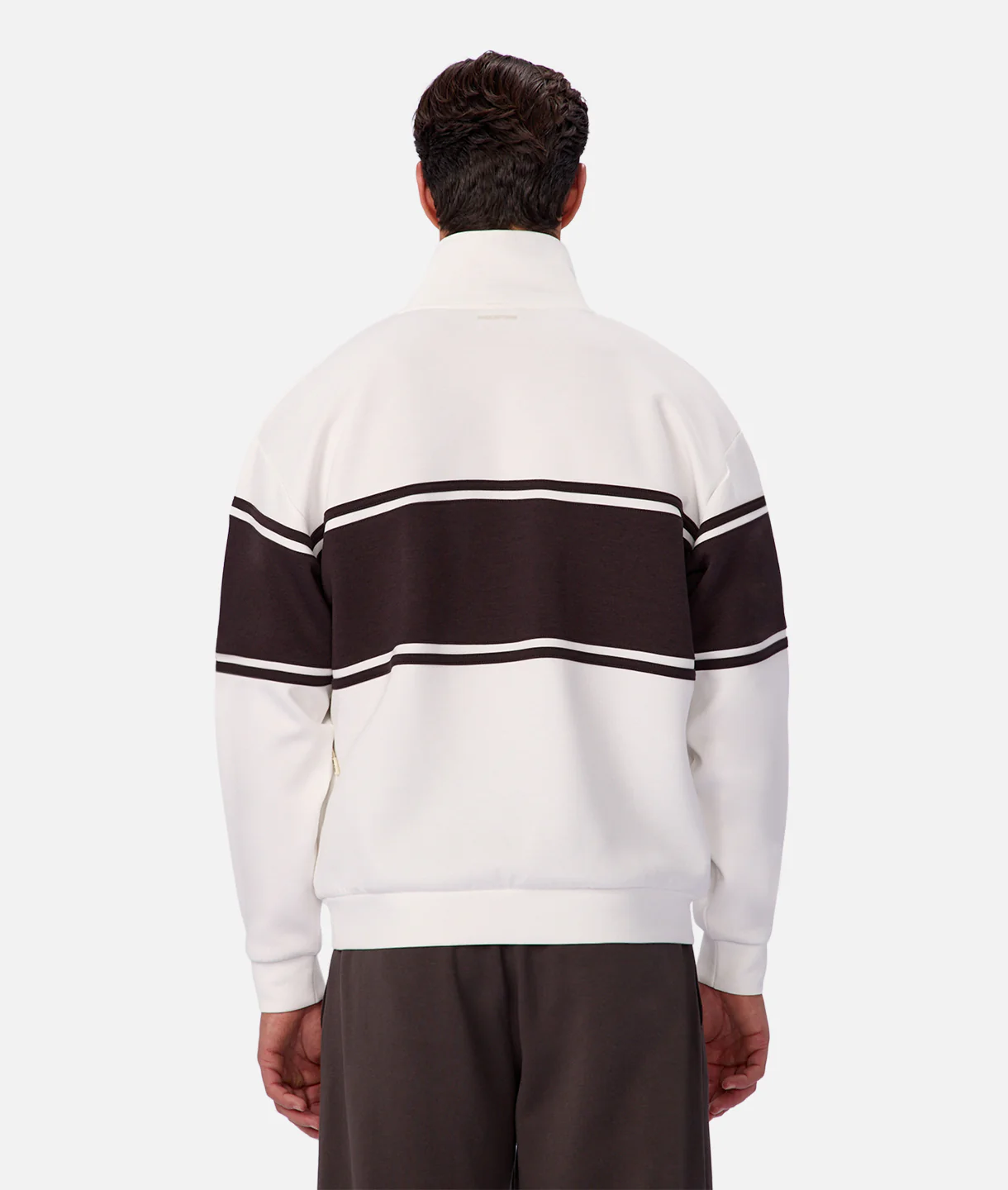 The Tech Southend Track Top Off White/Chocolate