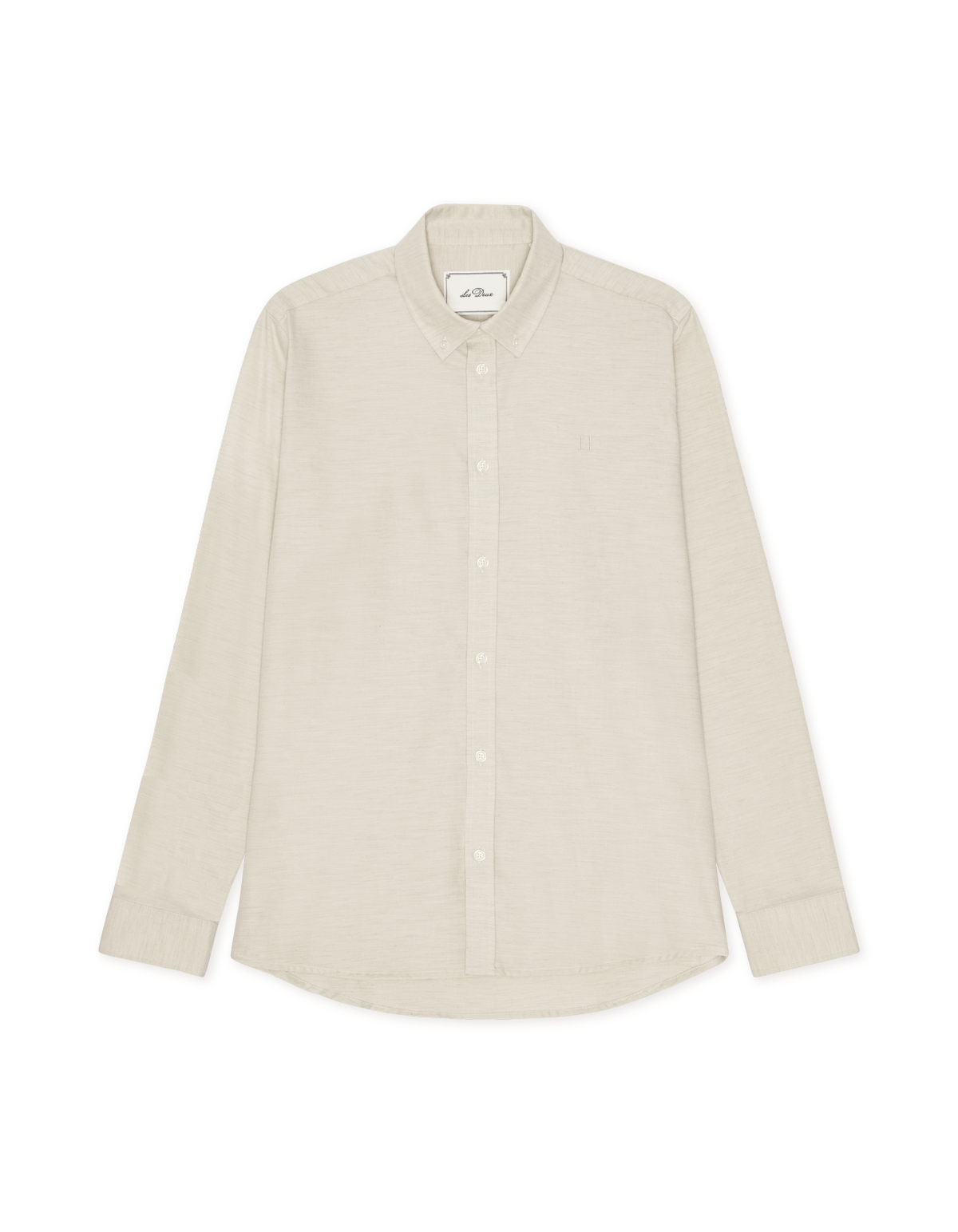 NB Soft Flannel Shirt Oyster Gray White