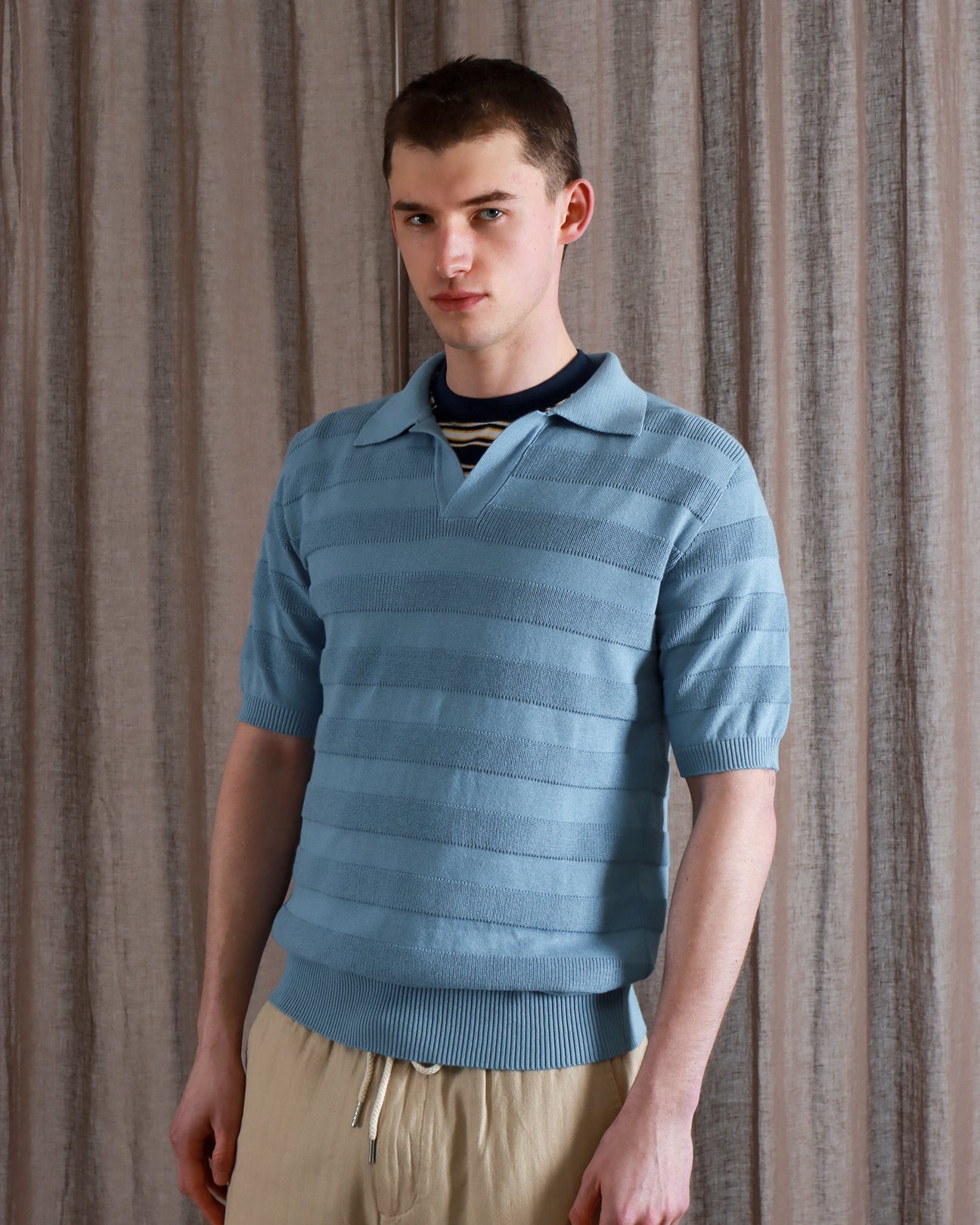 Marsan Short Sleeve Polo Allure Blue