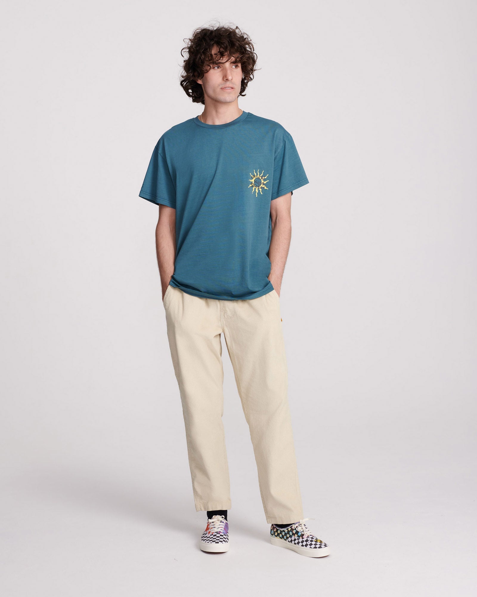 All Day Cord Pant, Ecru