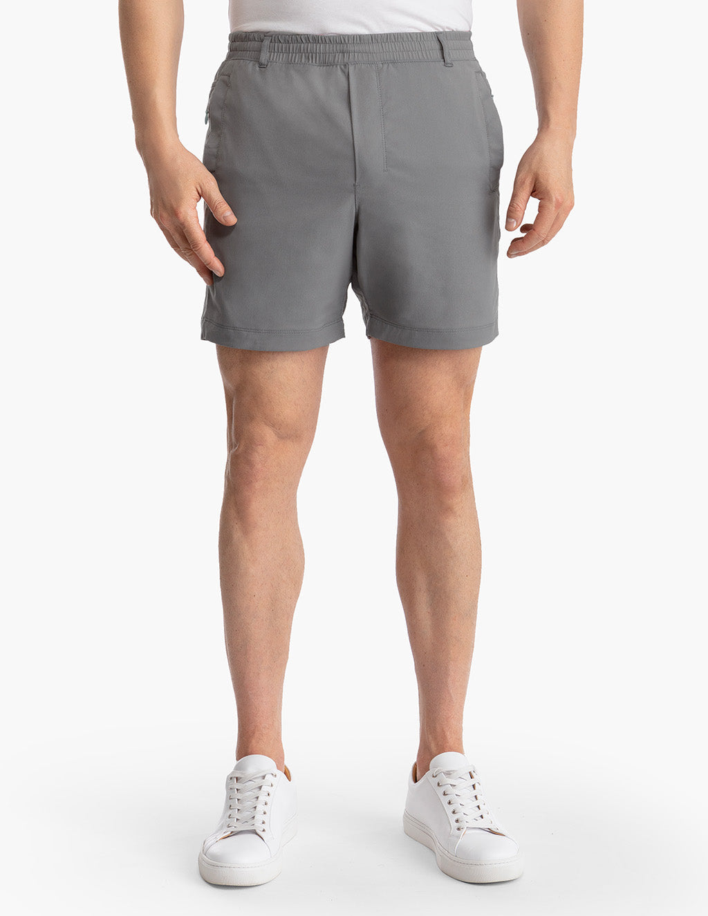 Lined Khaki Short 7" April Big Cannons