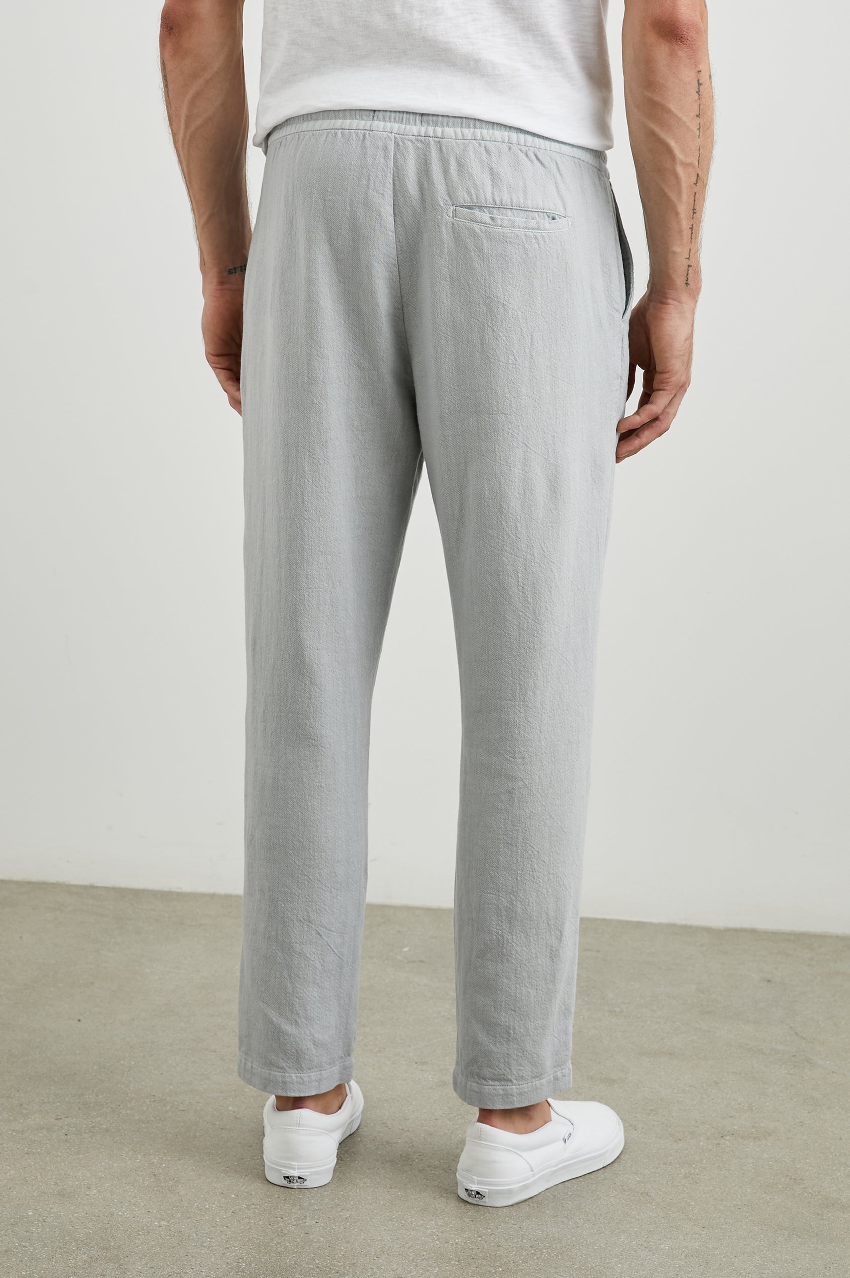 Callum Drawstring Pants Cement