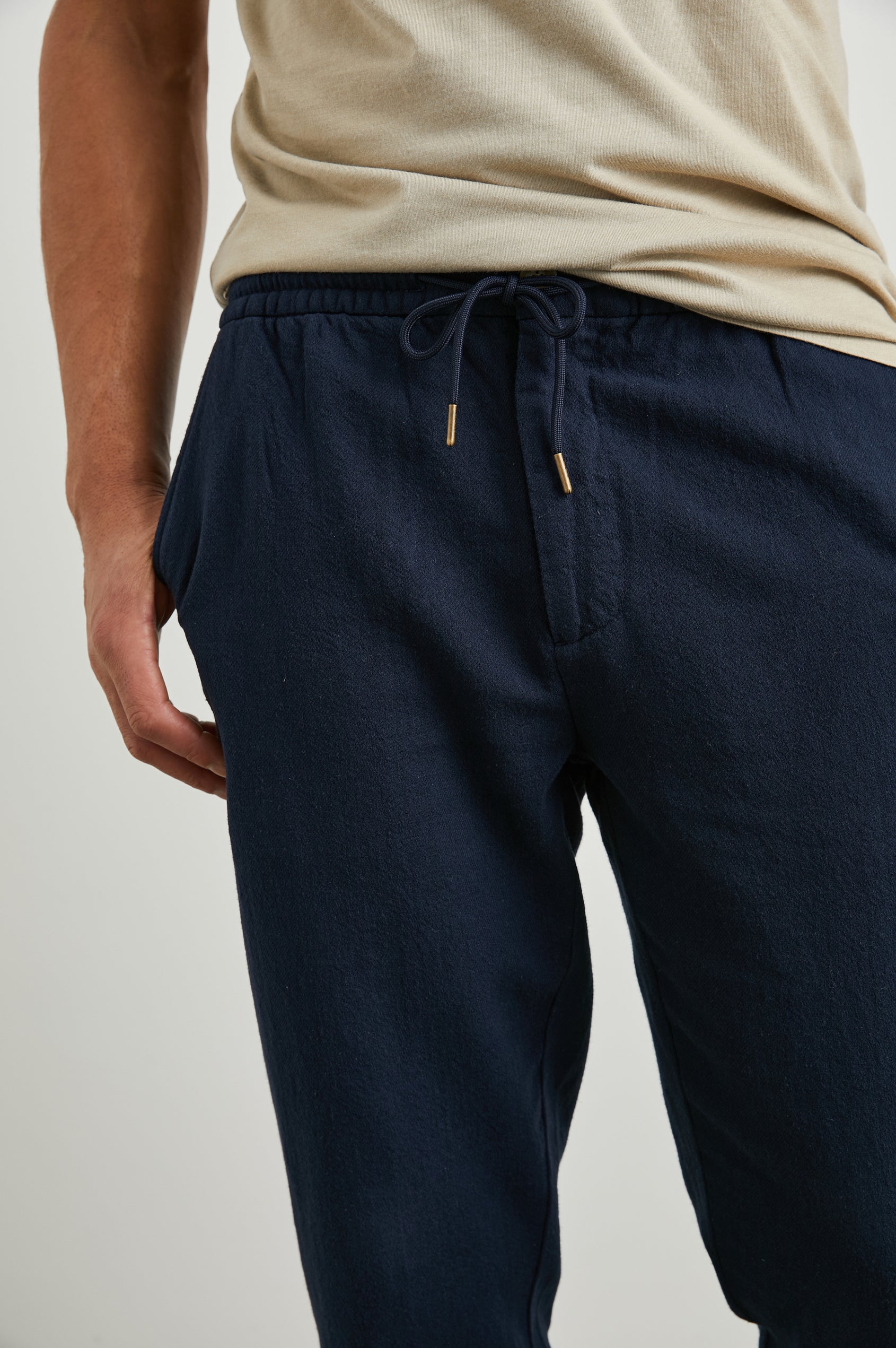 Callum Drawstring Pants Deep Meridian