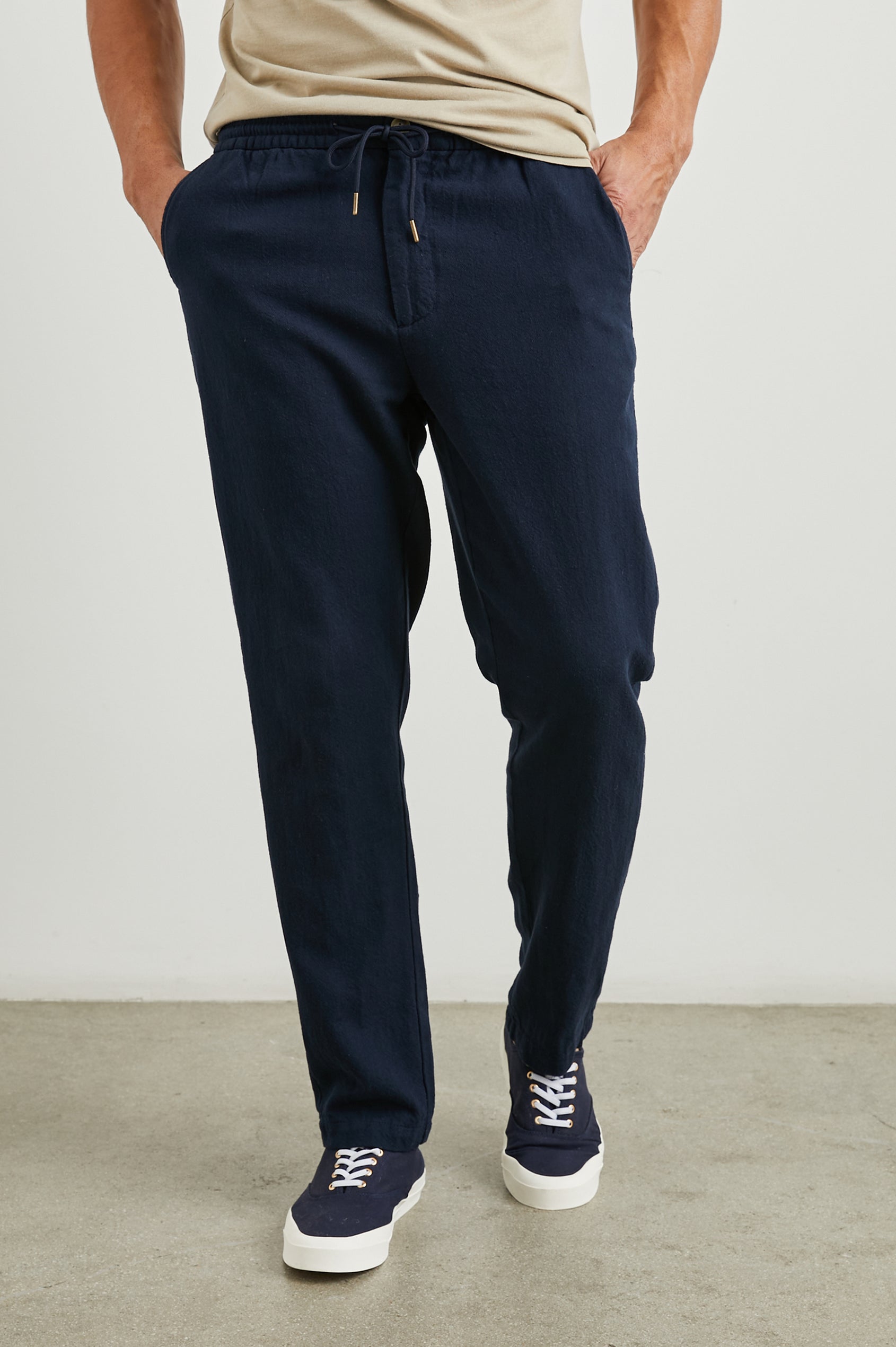 Callum Drawstring Pants Deep Meridian