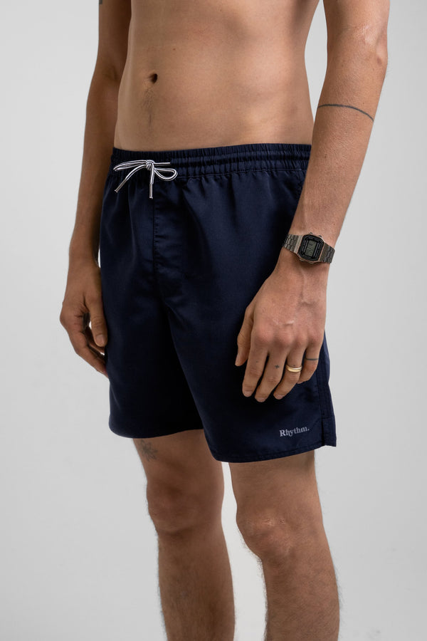 Classic Beach Short Worn Navy