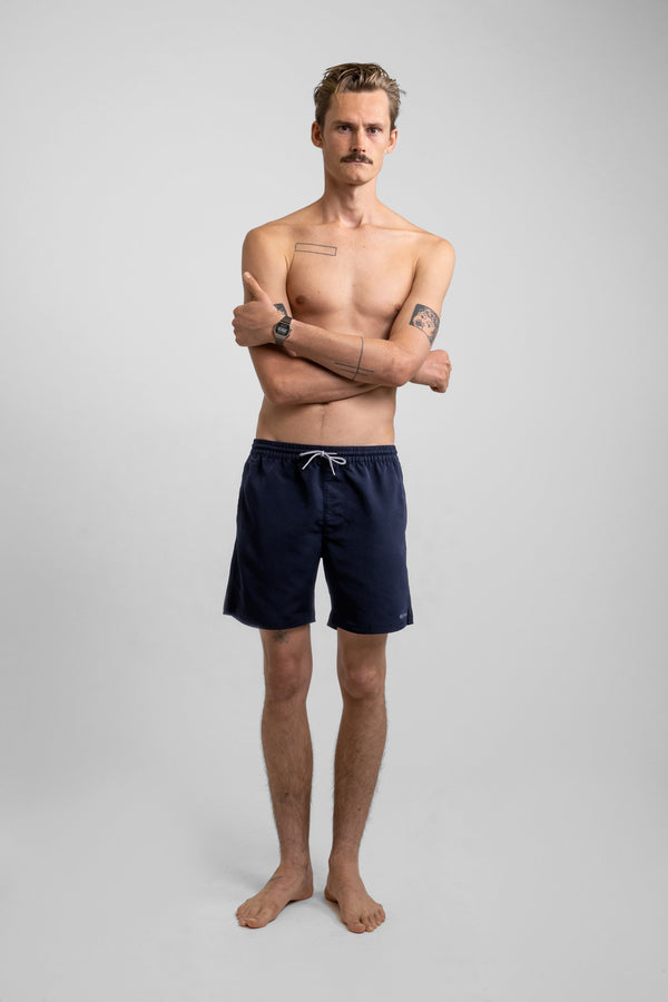 Classic Beach Short Worn Navy