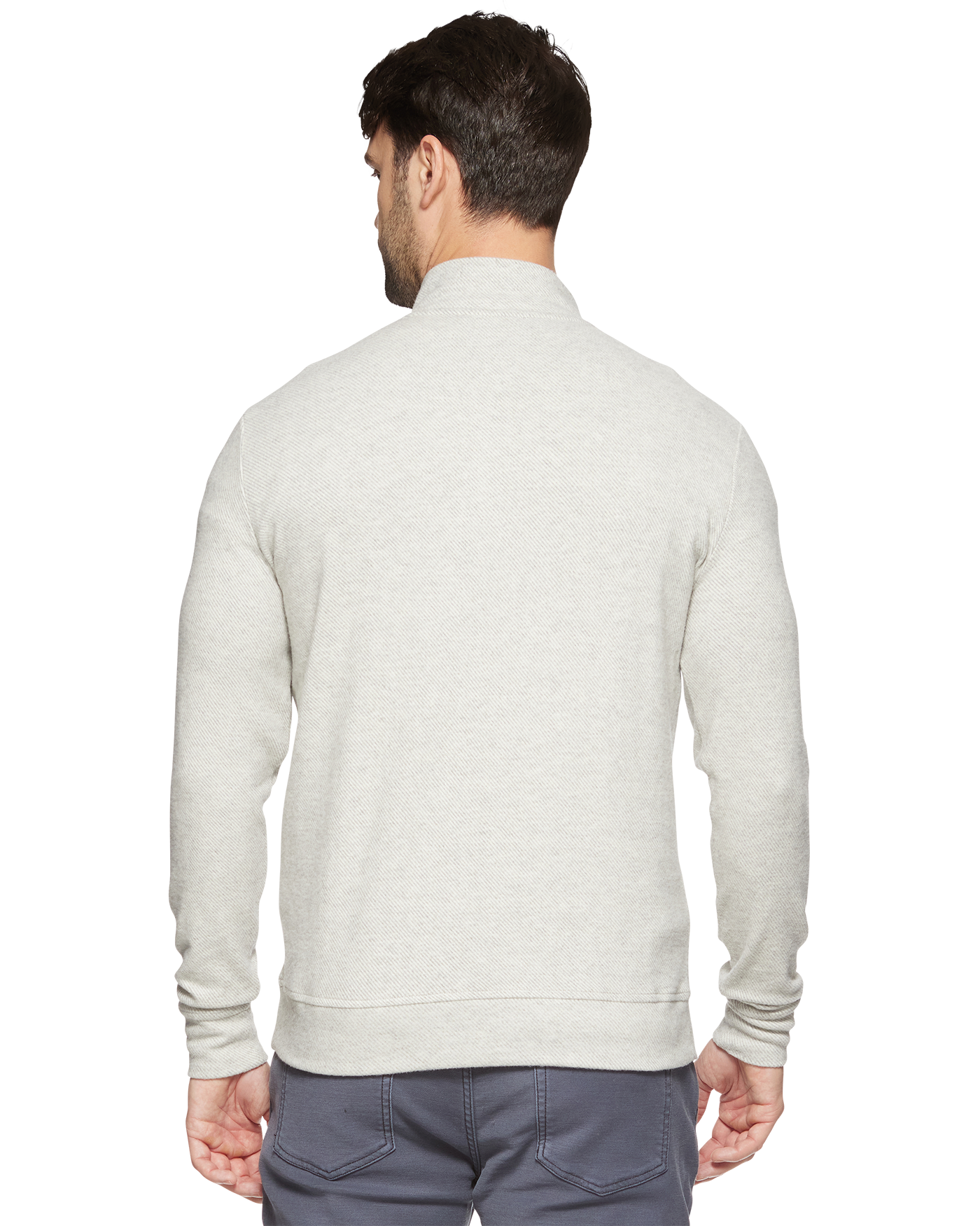 Hero Twill 1/4 Zip Grey