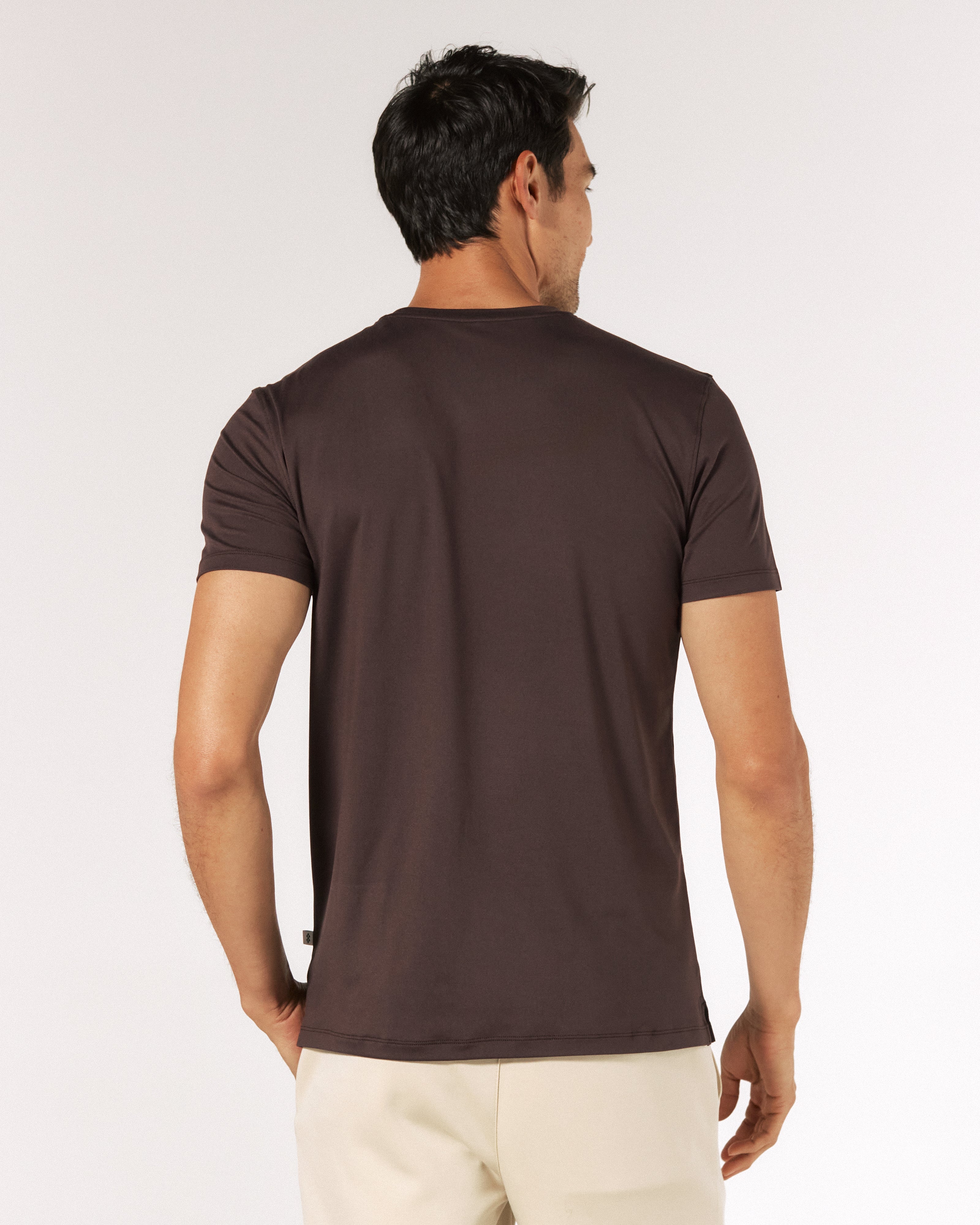 Core Crew Neck Tee Bordeaux