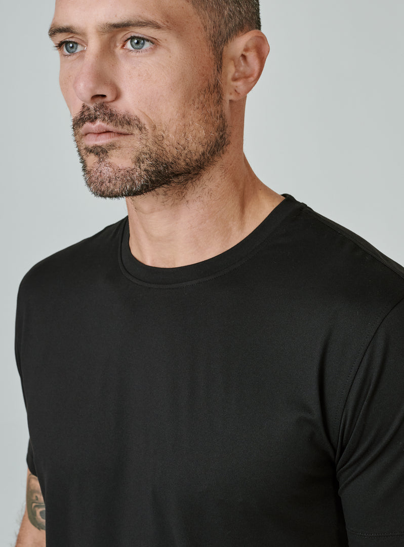 Core Crew Neck Tee Black