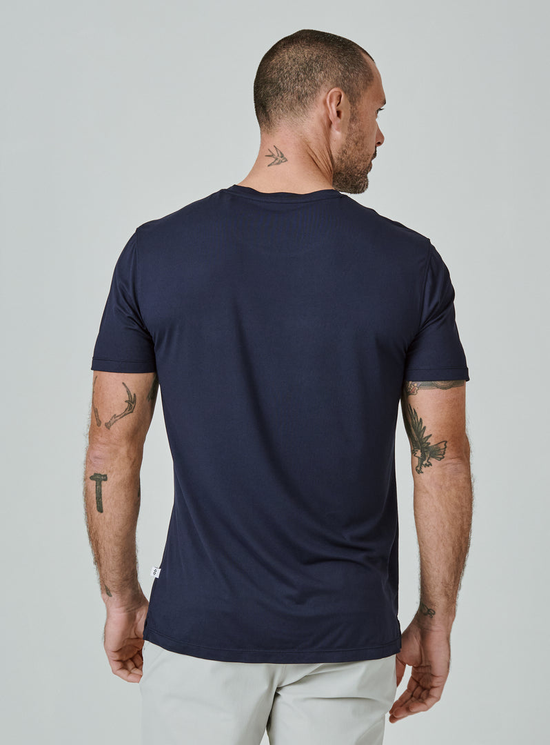 Core Crew Neck Tee Navy