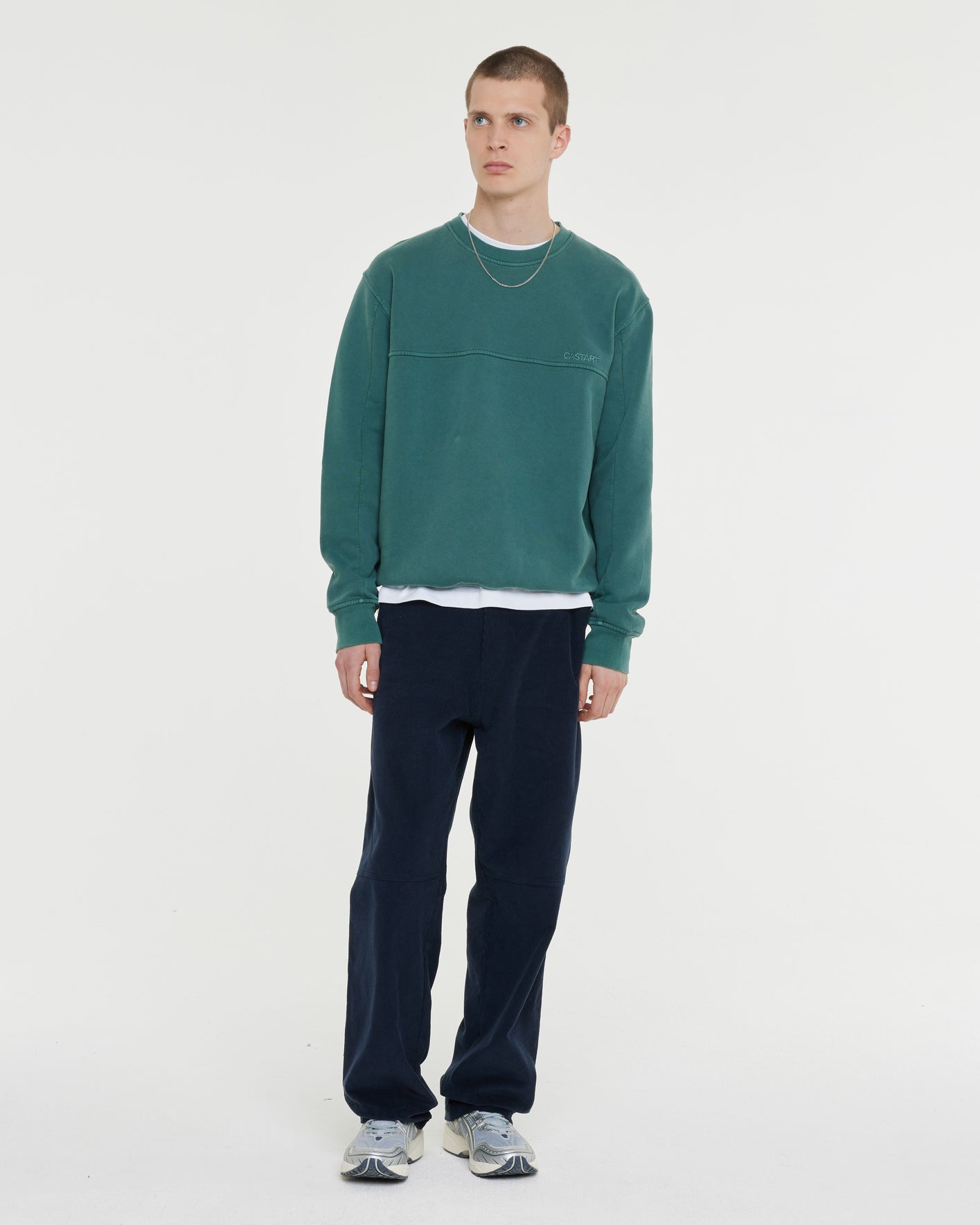 Park Avenue Sweater, Dark Green