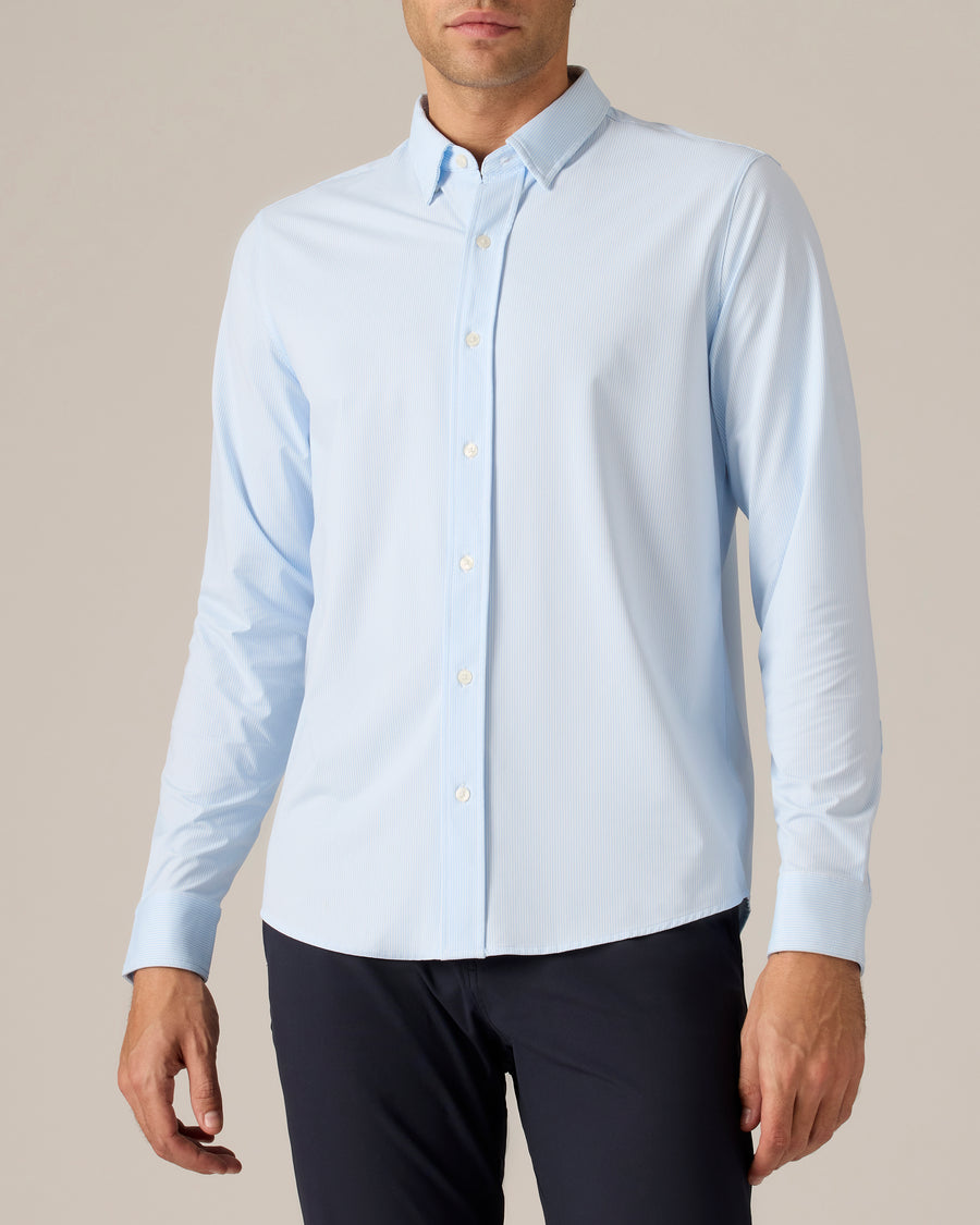 Commuter Shirt Blue Stripe