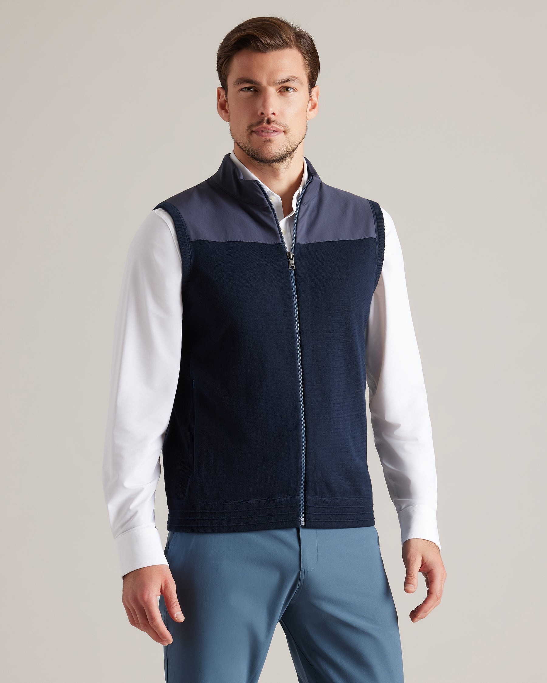 Commuter Sweater Vest True Navy