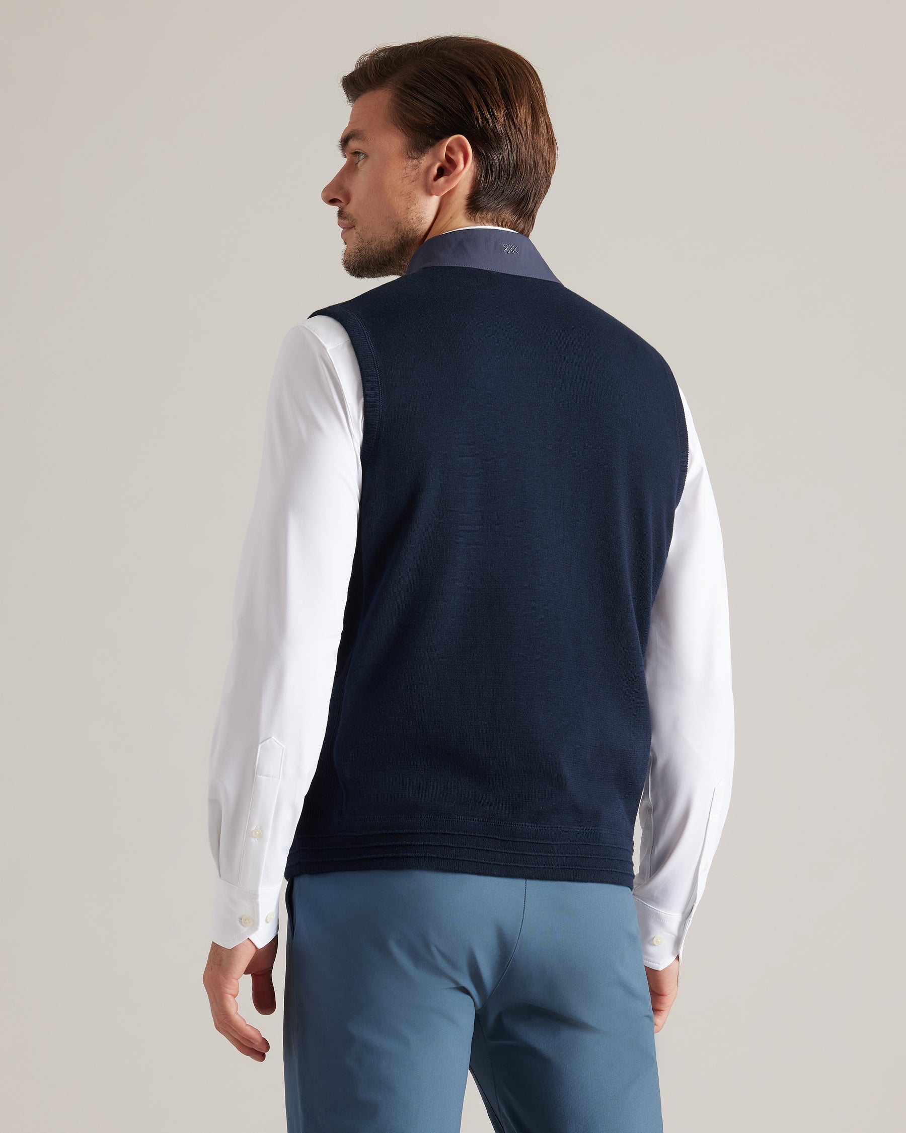 Commuter Sweater Vest True Navy