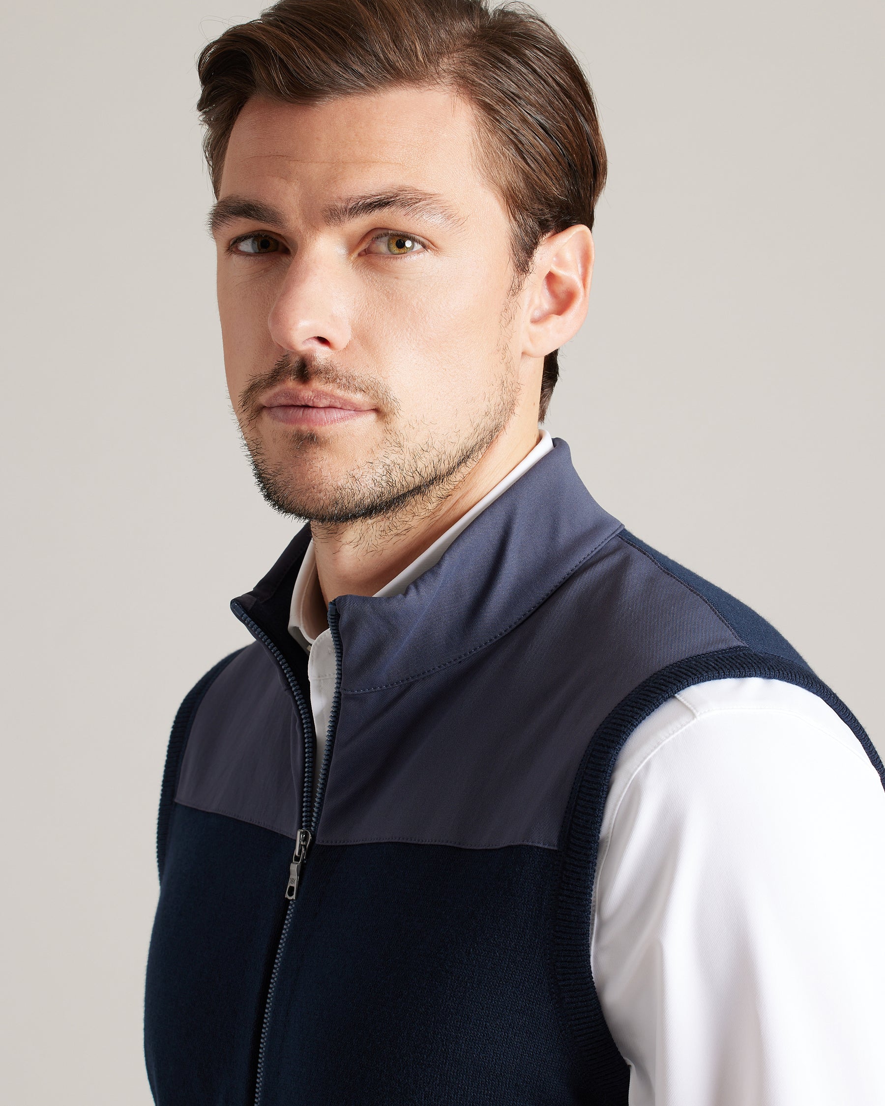 Commuter Sweater Vest True Navy