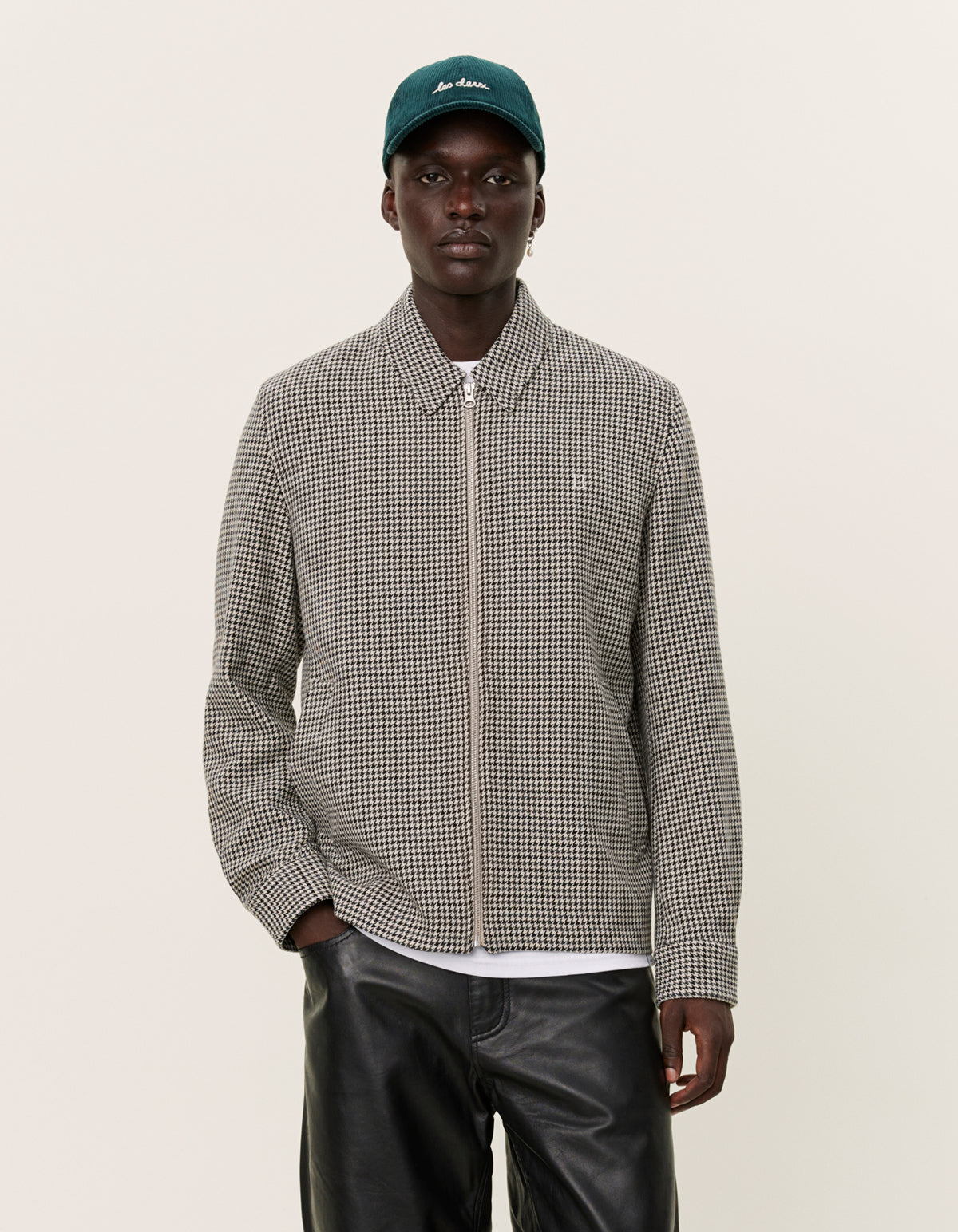 Como Coach Houndstooth Jacket