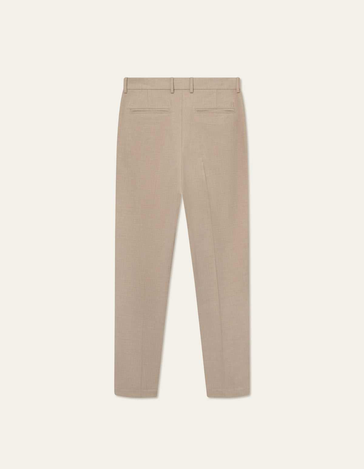 Como Reg Texture Suit Pants Dark Sand