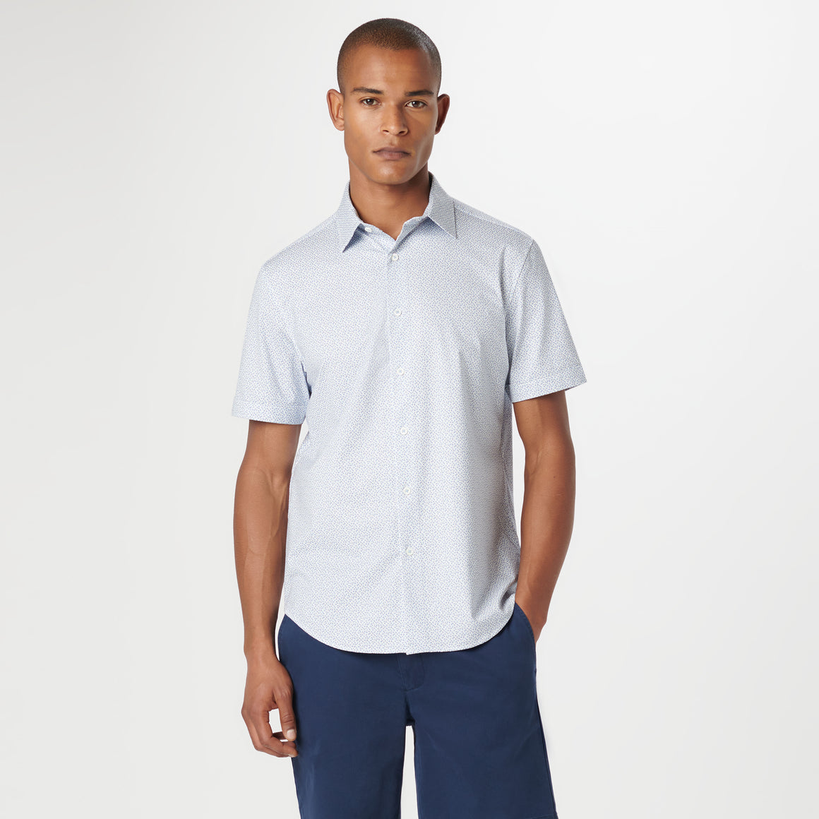 OOOHCotton Miles Shirt Air Blue