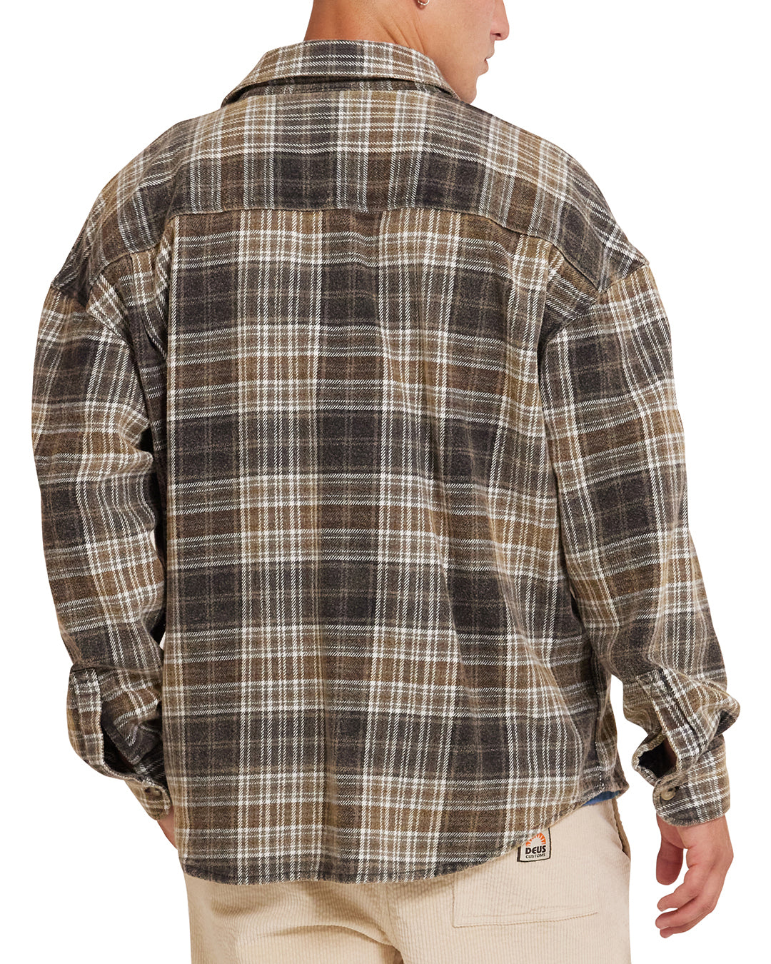 Vacay Check Shirt Grey Check